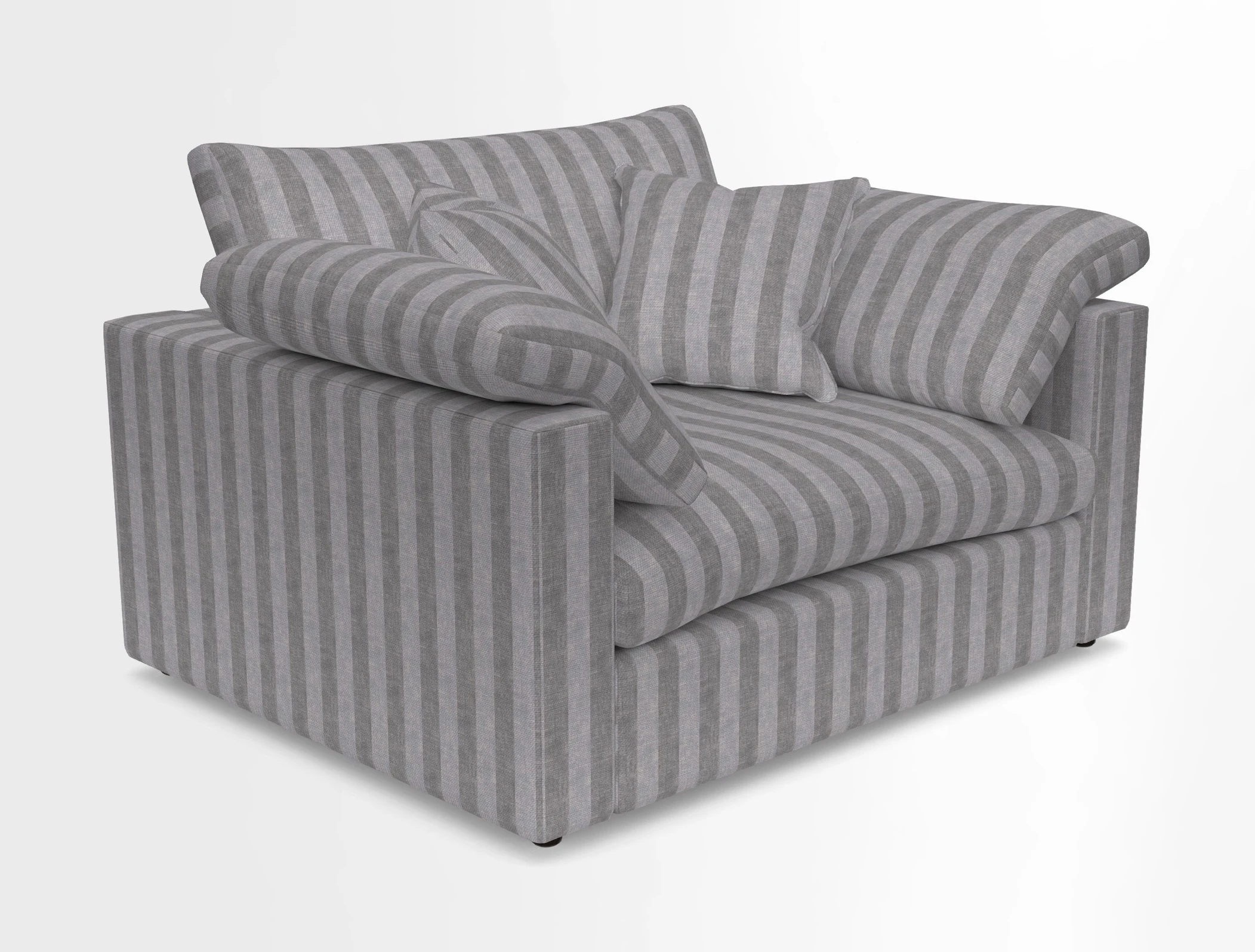 Big Softie Straight Arm Snuggler in Two Tone Plain Biscuit