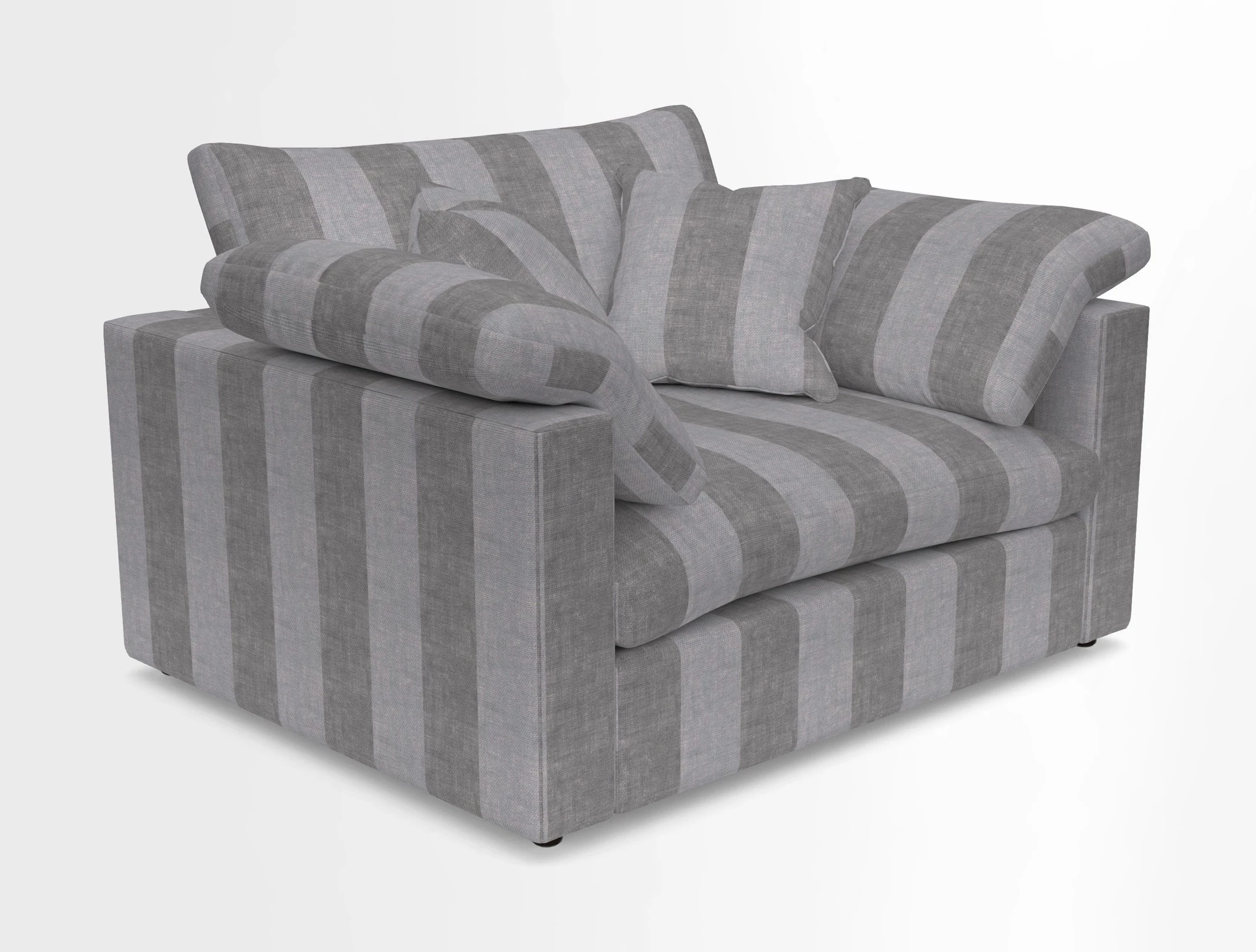 Big Softie Straight Arm Snuggler in Two Tone Plain Biscuit
