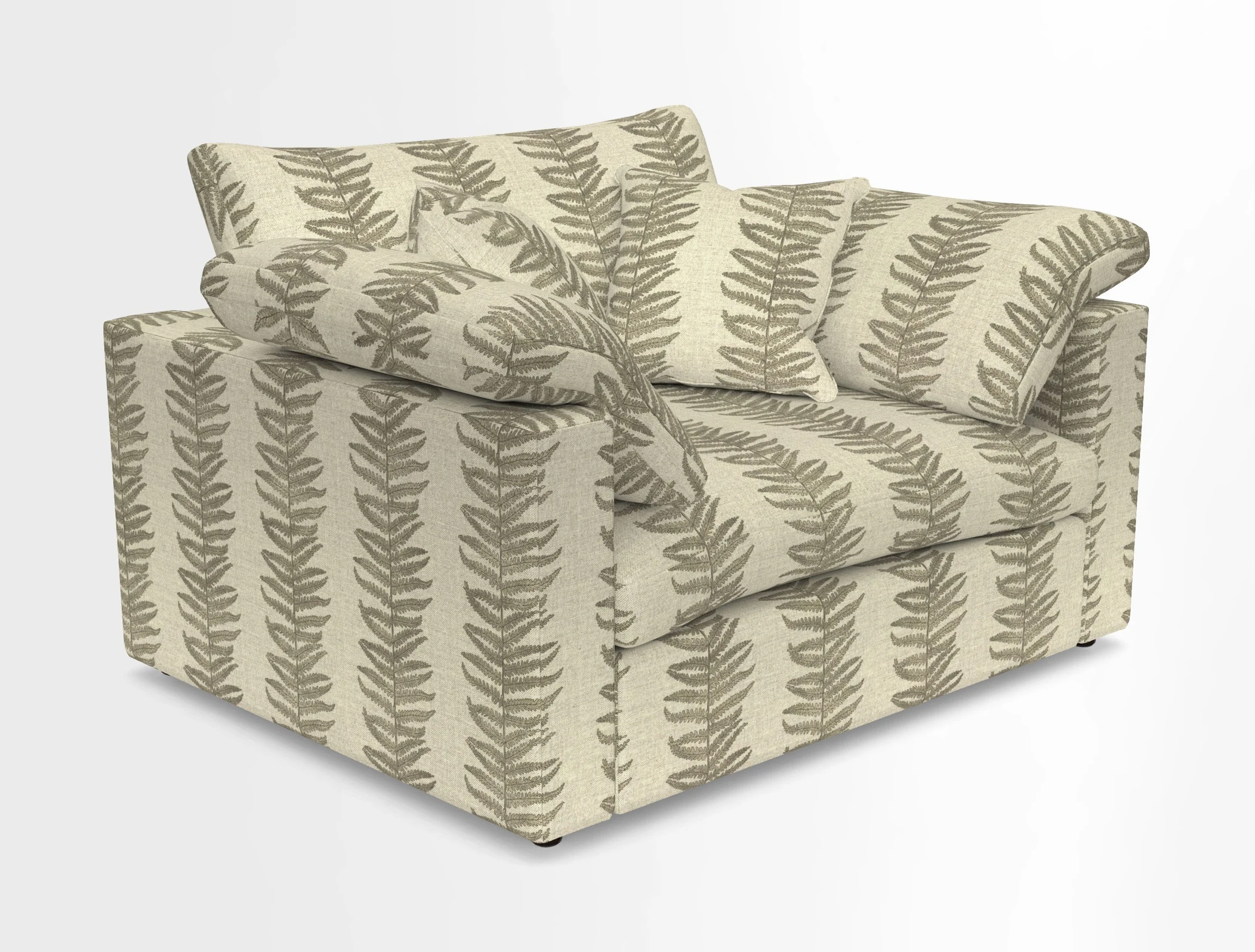 Big Softie Straight Arm Snuggler in Two Tone Plain Biscuit