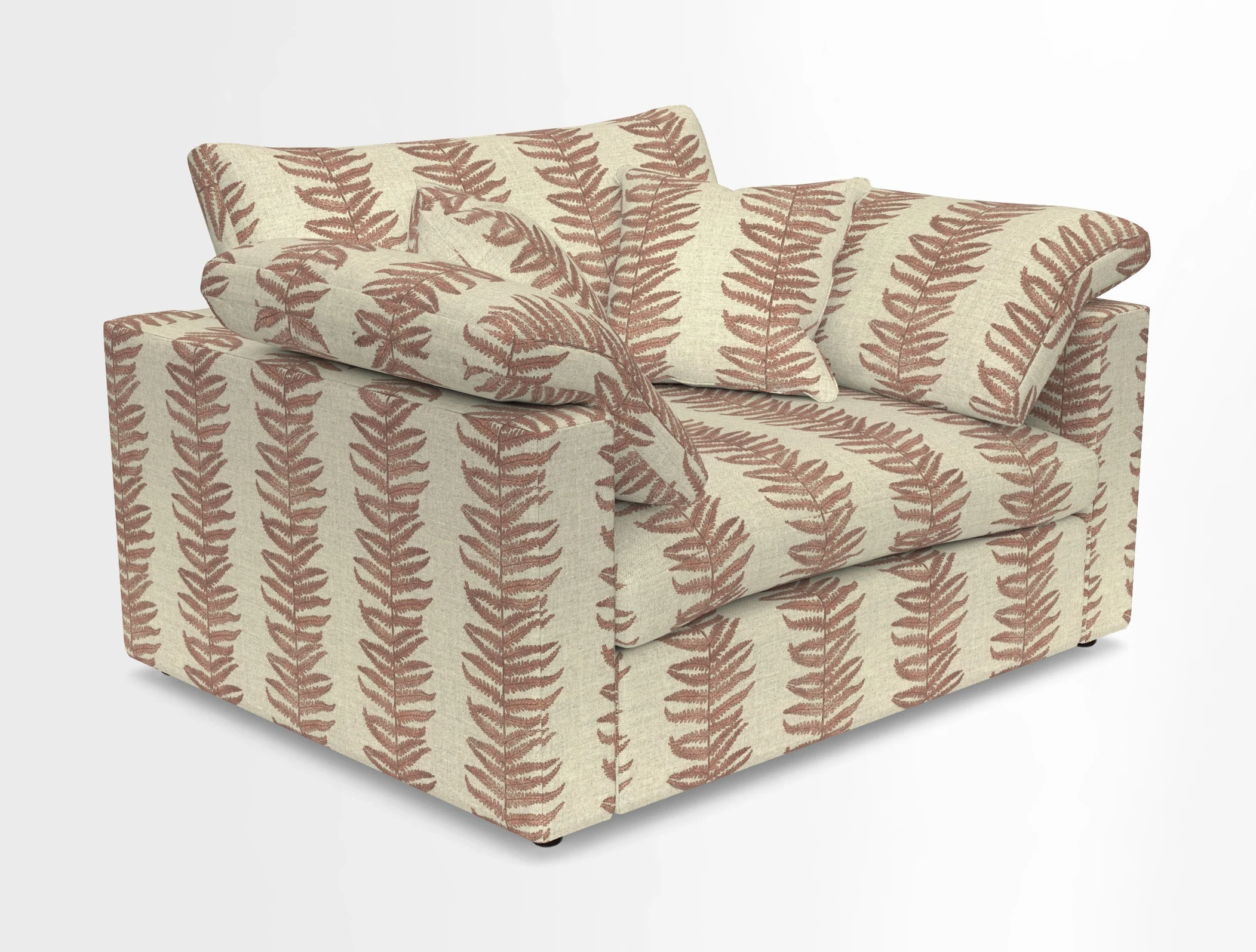Big Softie Straight Arm Snuggler in Two Tone Plain Biscuit
