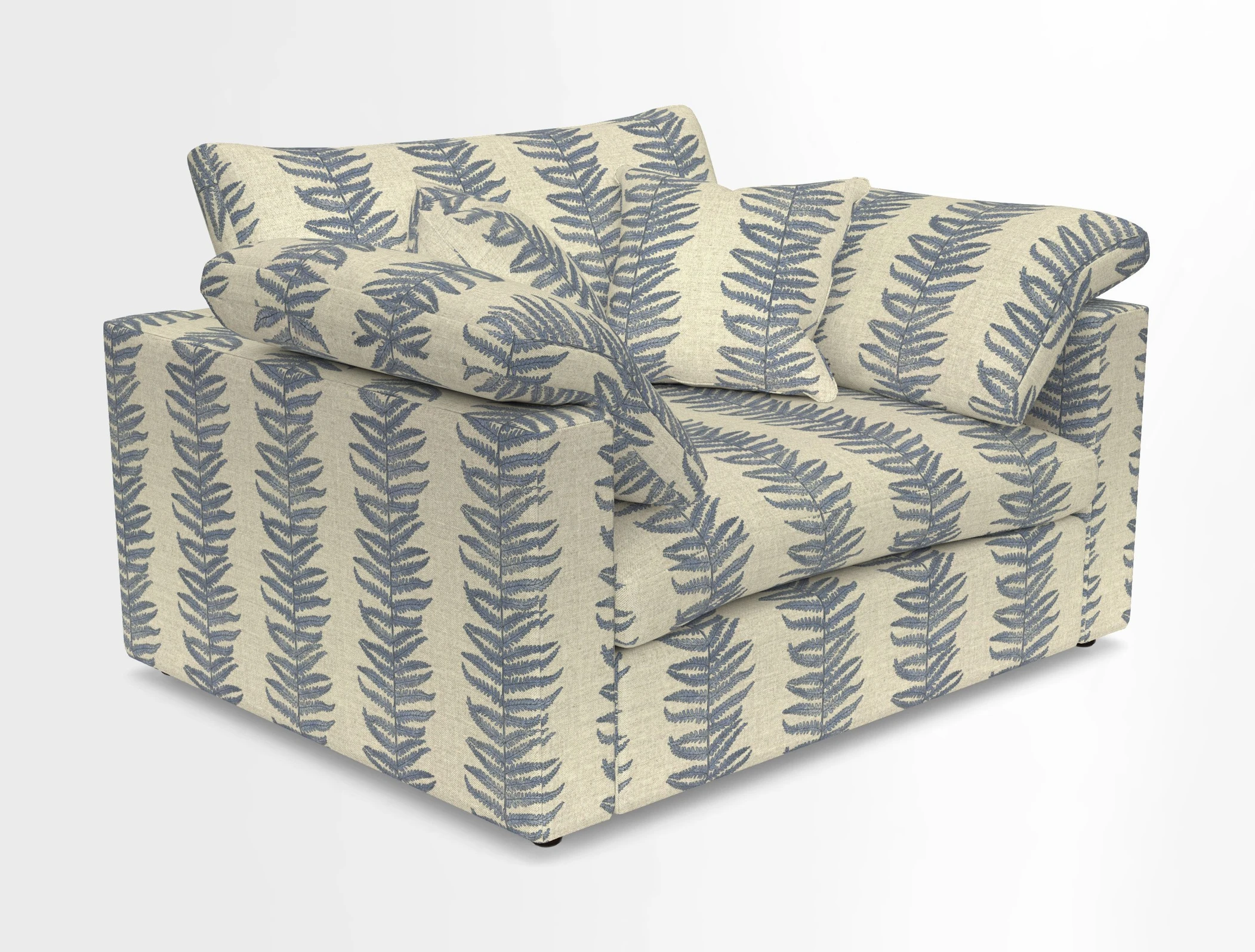 Big Softie Straight Arm Snuggler in Two Tone Plain Biscuit
