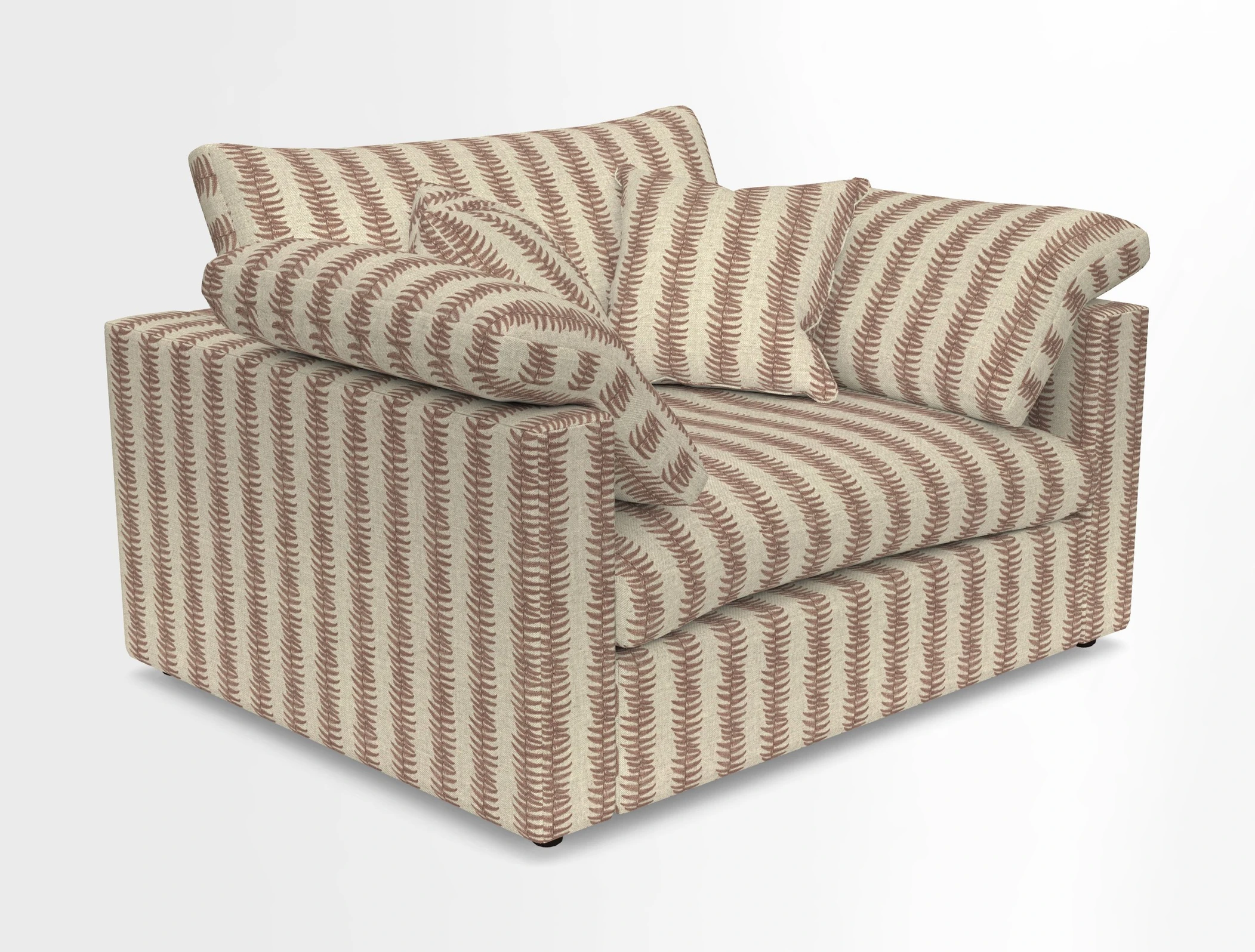 Big Softie Straight Arm Snuggler in Two Tone Plain Biscuit