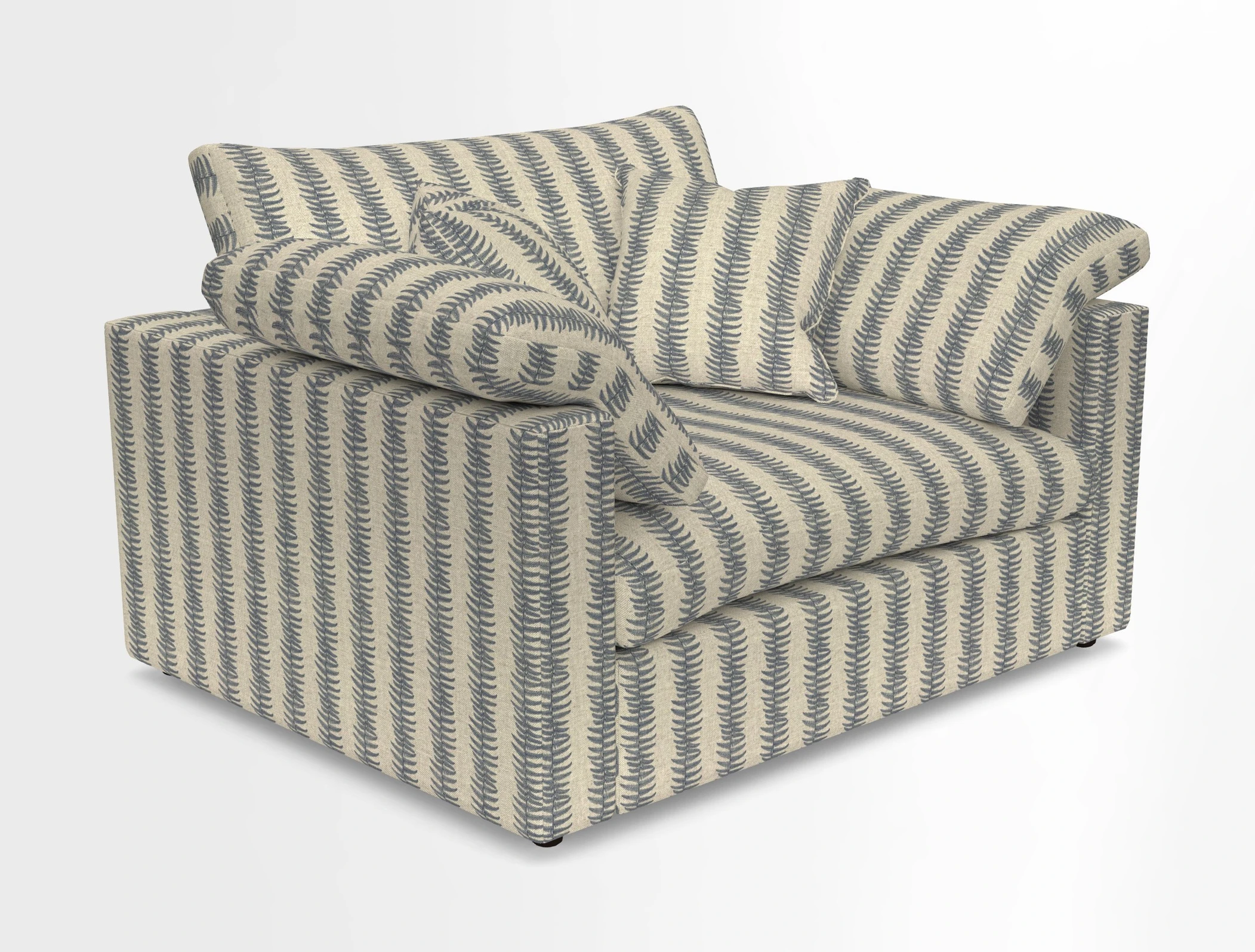 Big Softie Straight Arm Snuggler in Two Tone Plain Biscuit