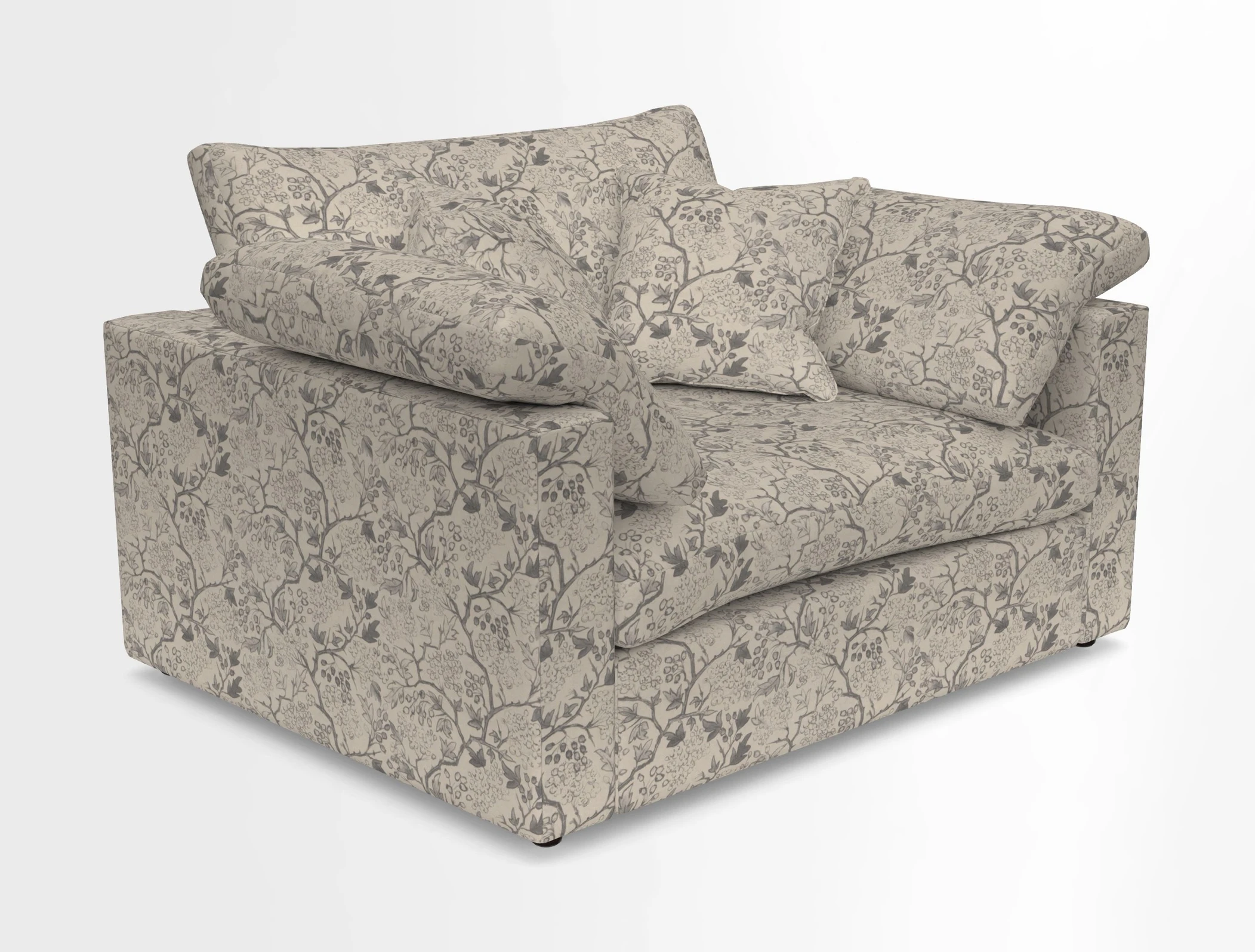 Big Softie Straight Arm Snuggler in Two Tone Plain Biscuit