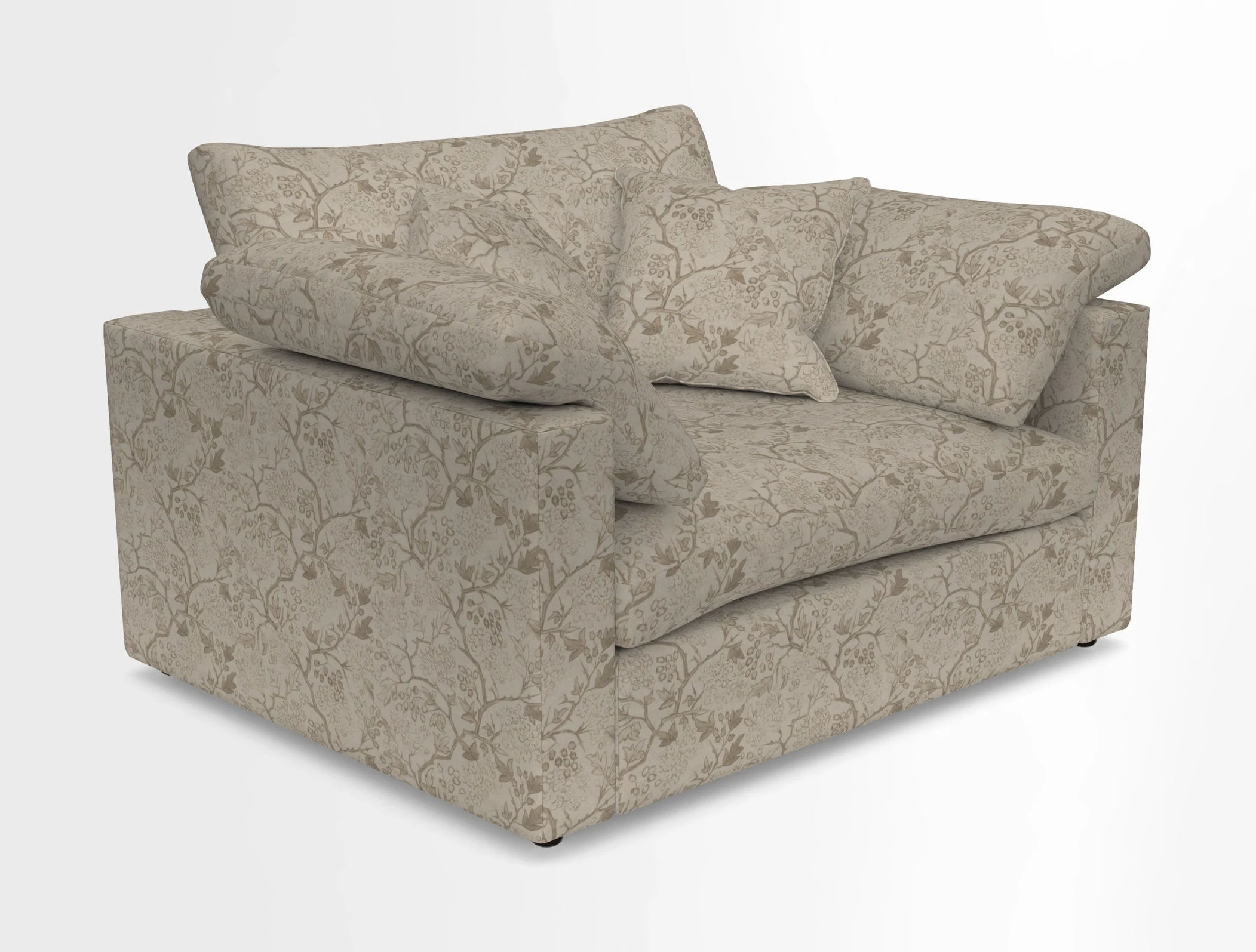 Big Softie Straight Arm Snuggler in Two Tone Plain Biscuit
