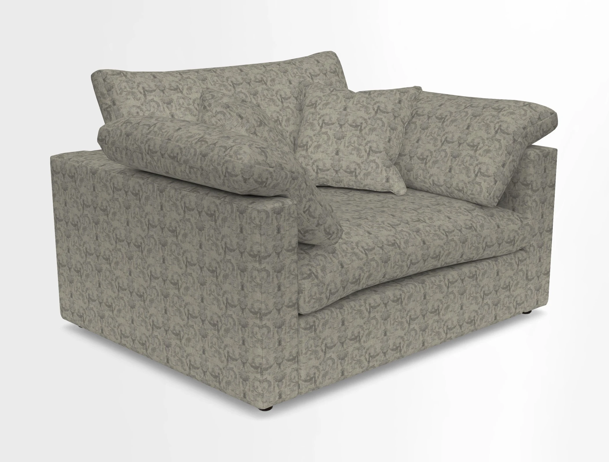Big Softie Straight Arm Snuggler in Two Tone Plain Biscuit