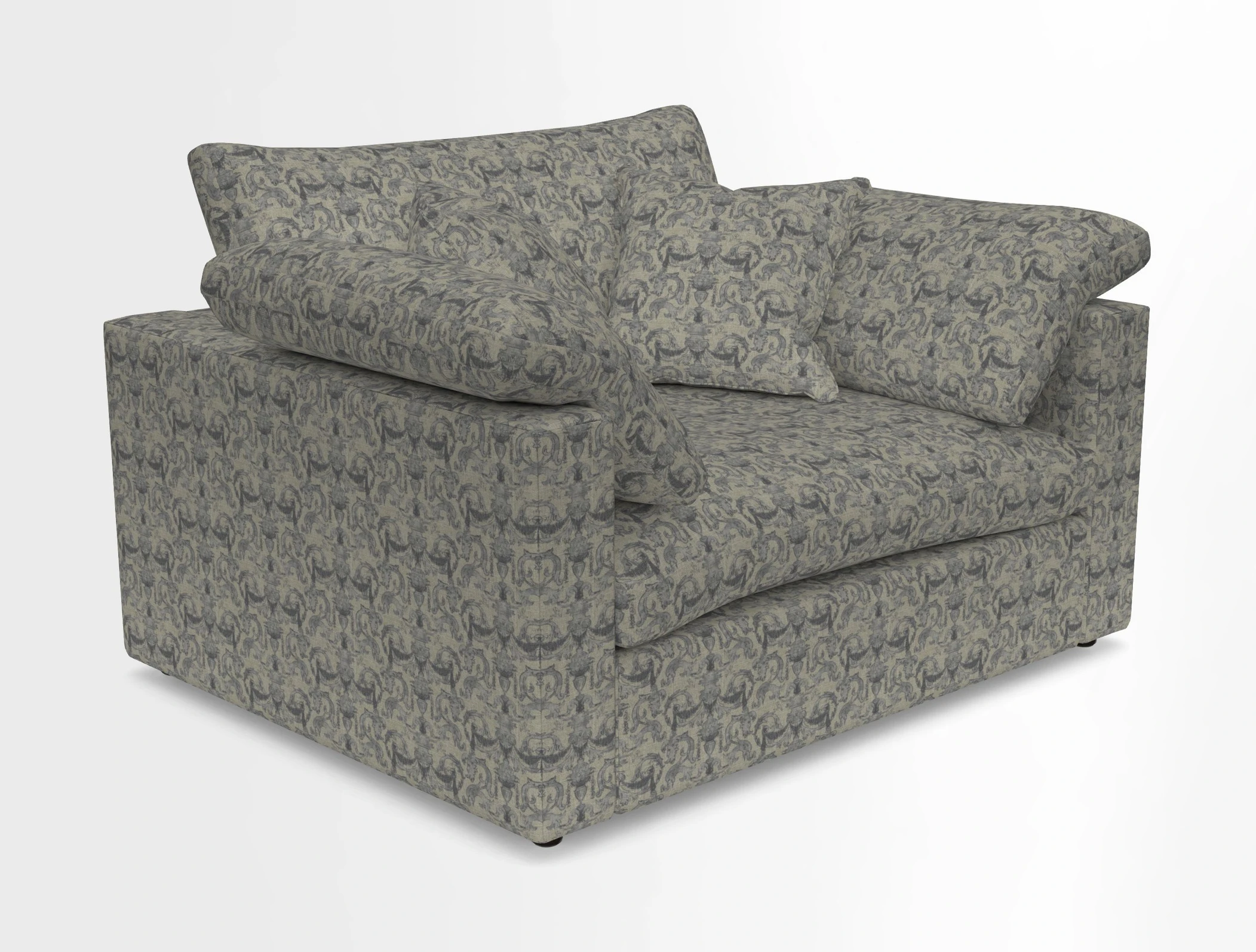 Big Softie Straight Arm Snuggler in Two Tone Plain Biscuit