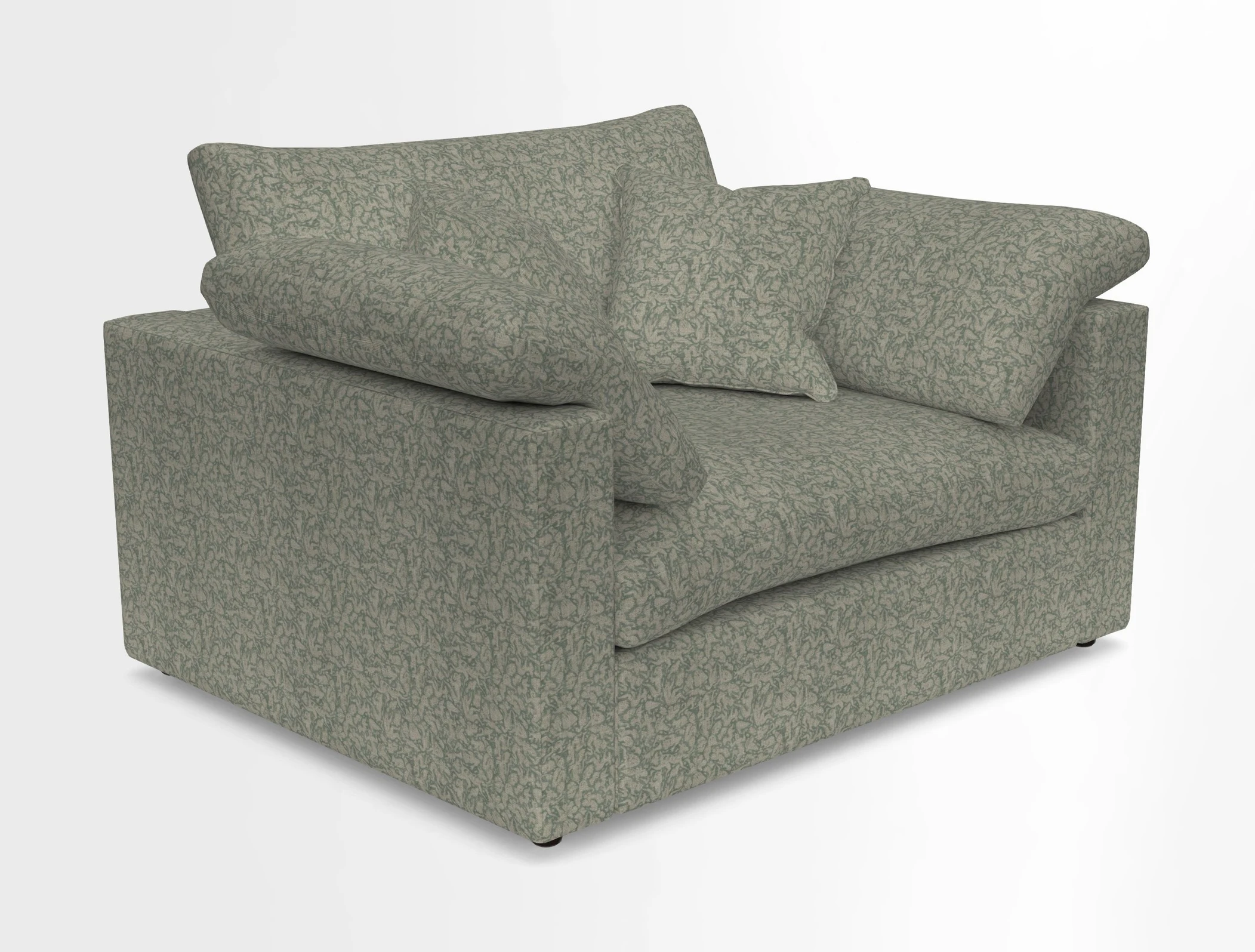 Big Softie Straight Arm Snuggler in Two Tone Plain Biscuit