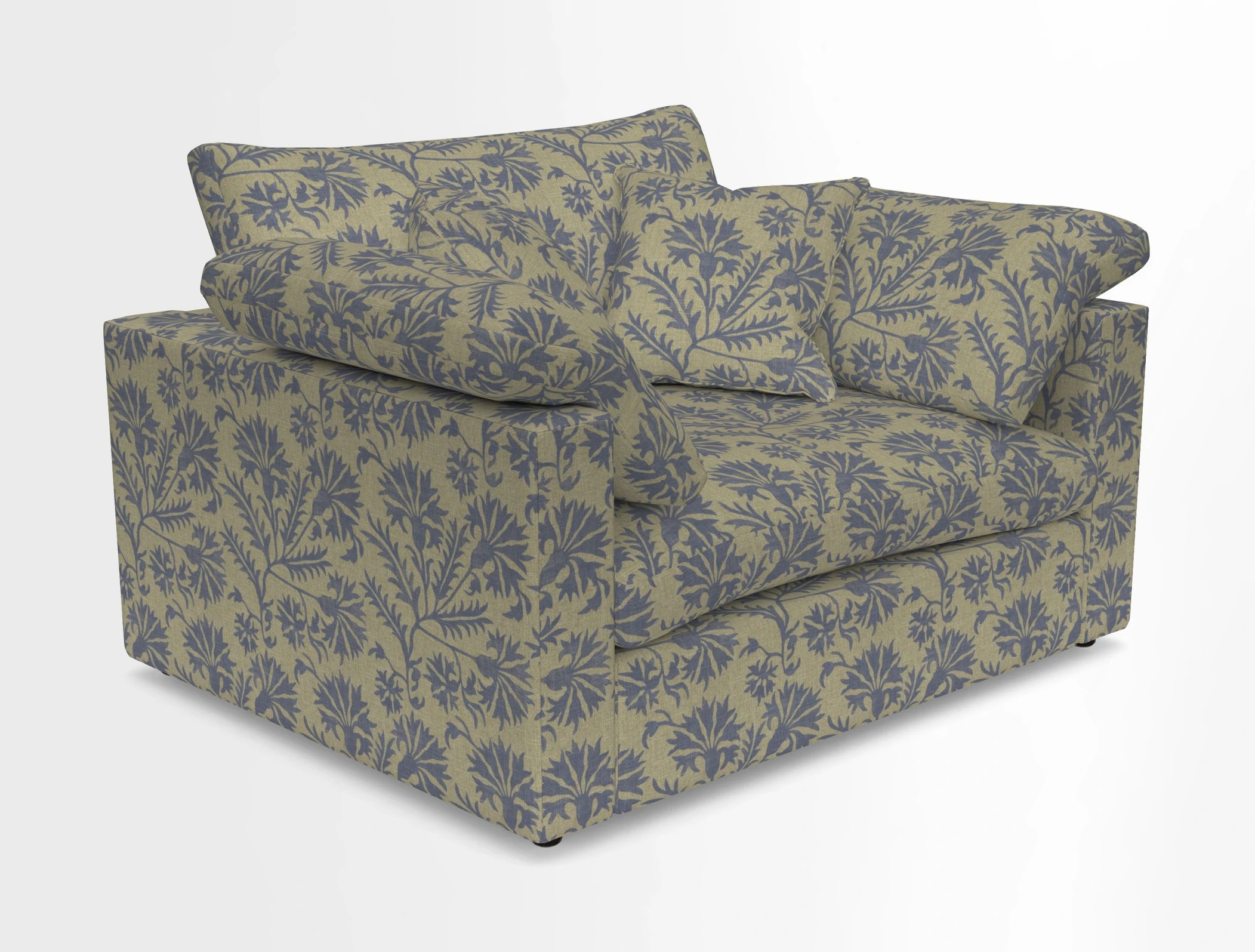 Big Softie Straight Arm Snuggler in Two Tone Plain Biscuit
