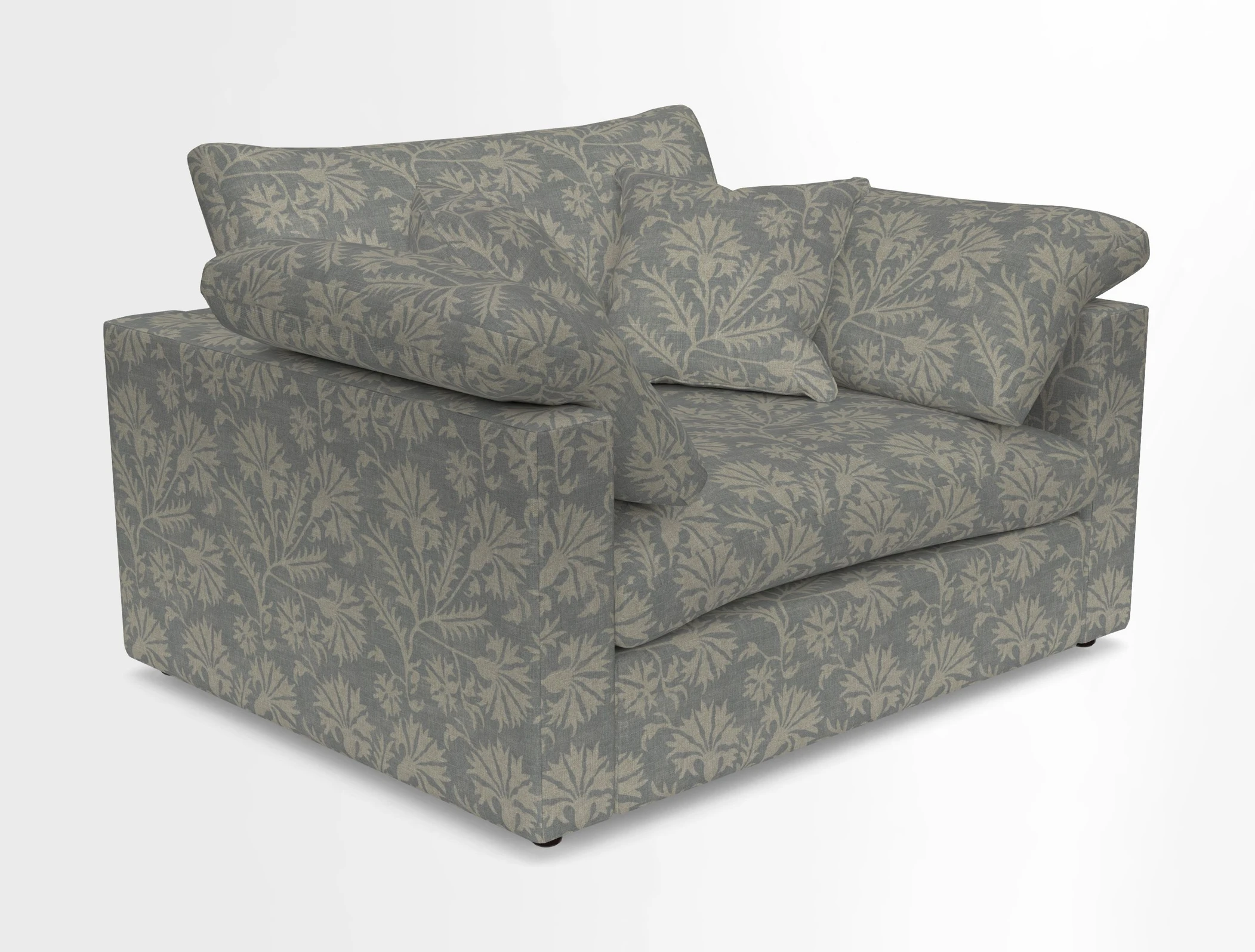 Big Softie Straight Arm Snuggler in Two Tone Plain Biscuit
