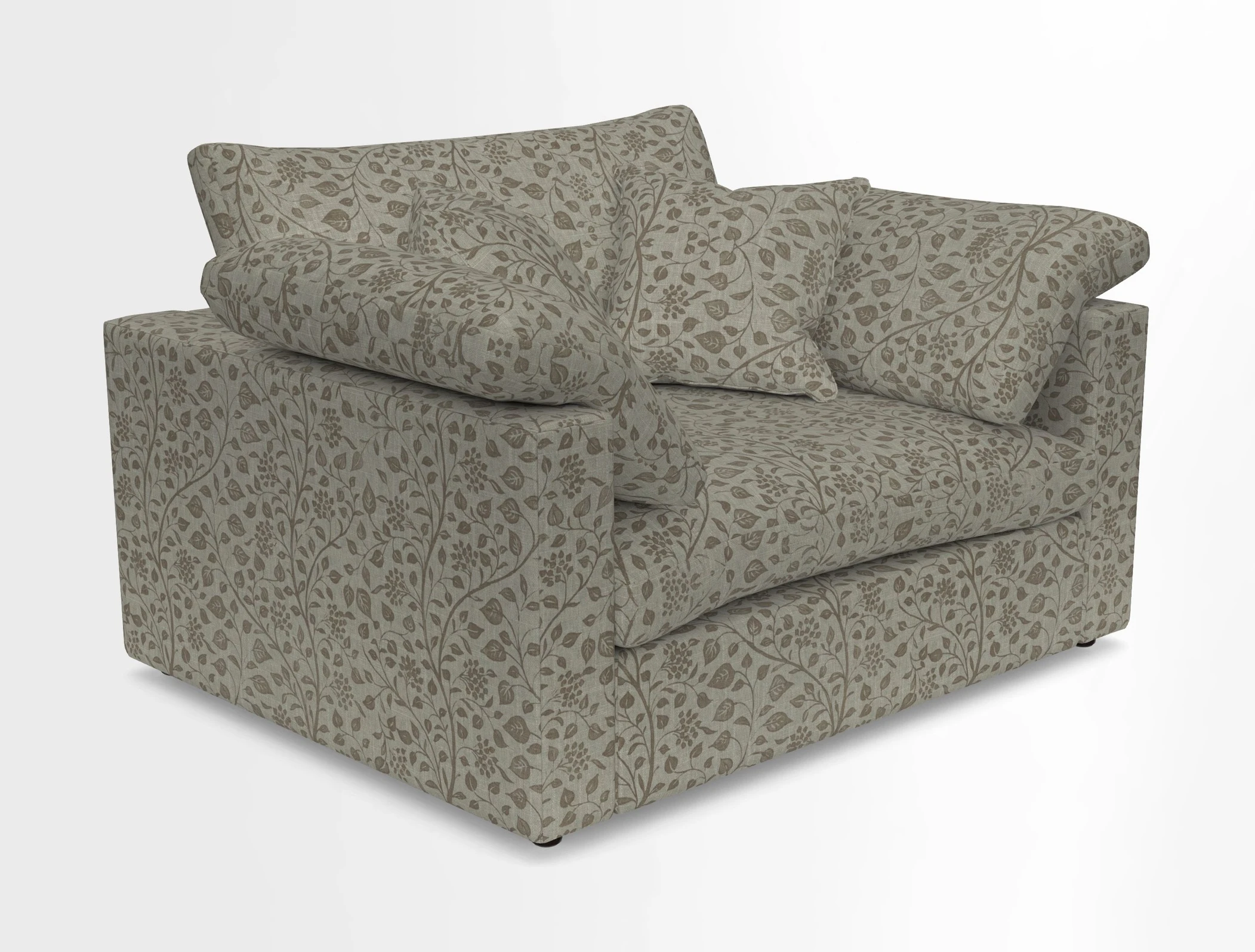 Big Softie Straight Arm Snuggler in Two Tone Plain Biscuit