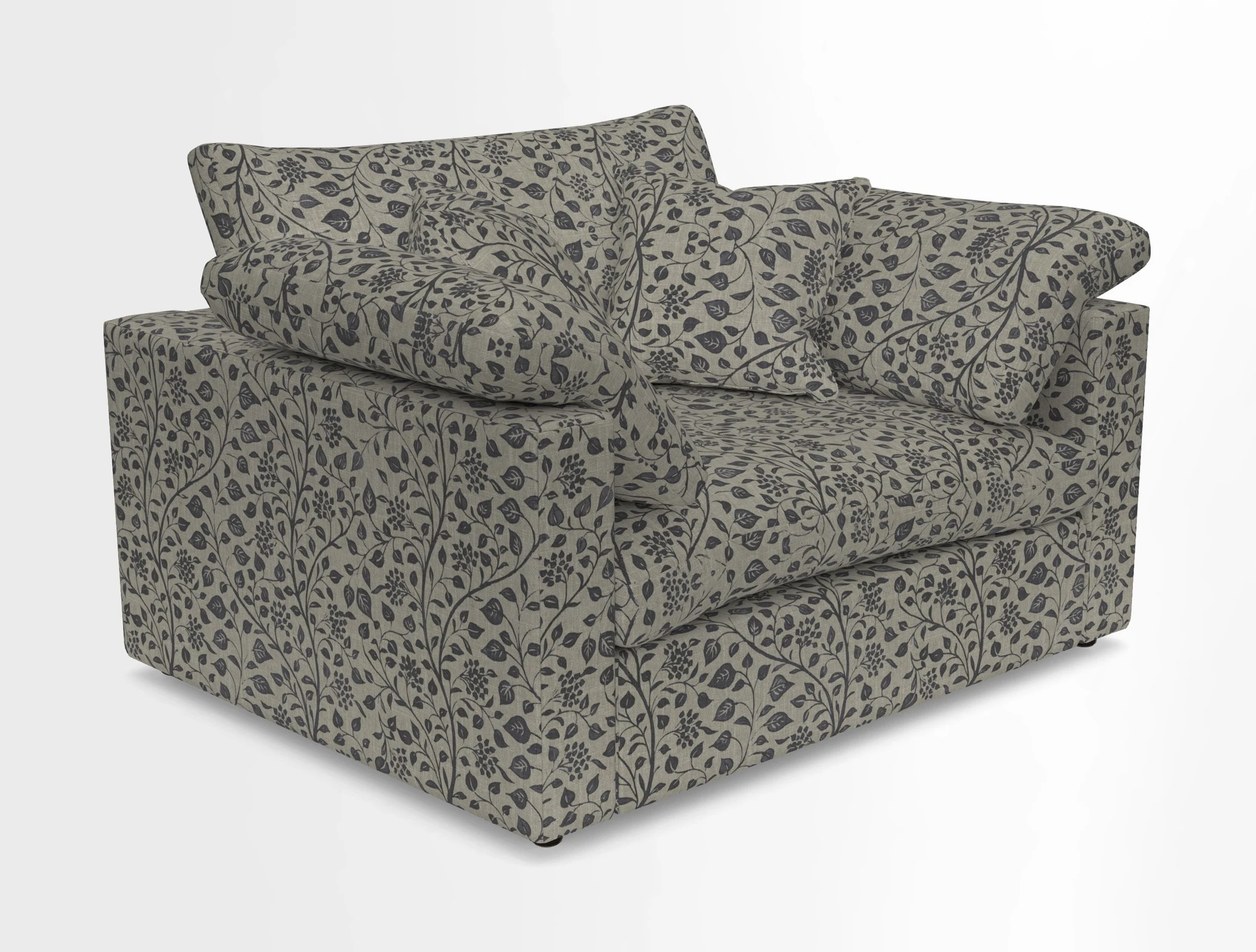 Big Softie Straight Arm Snuggler in Two Tone Plain Biscuit