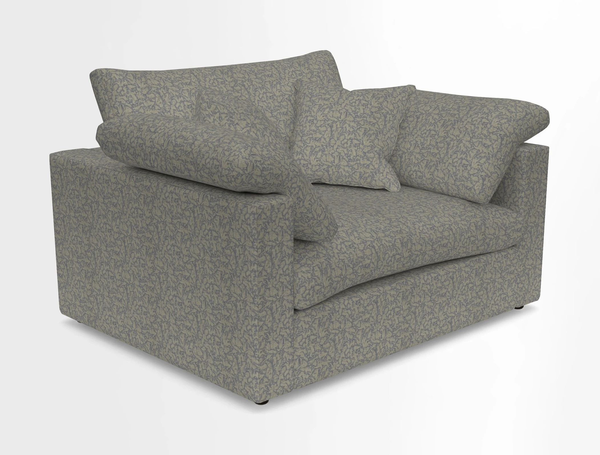 Big Softie Straight Arm Snuggler in Two Tone Plain Biscuit