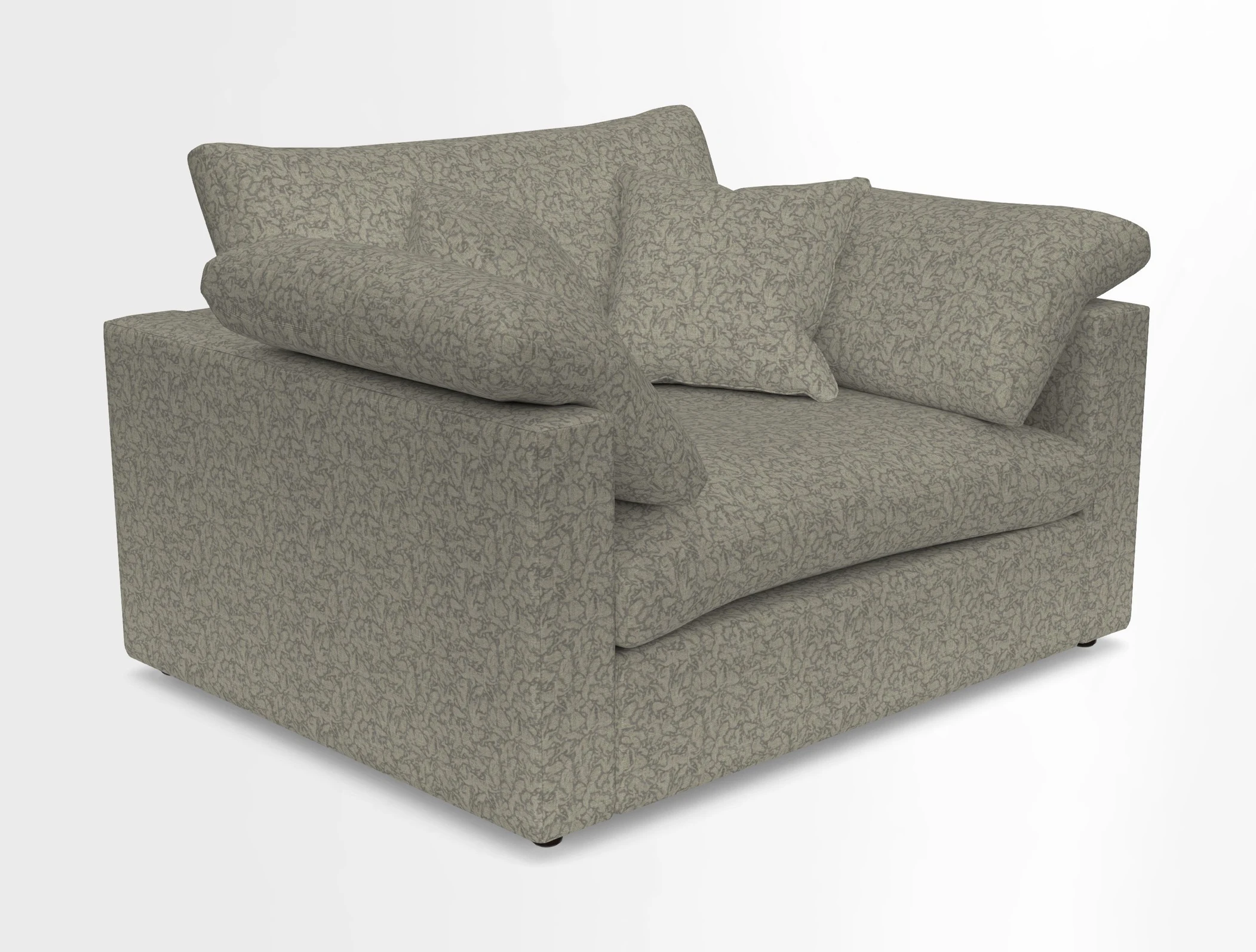 Big Softie Straight Arm Snuggler in Two Tone Plain Biscuit