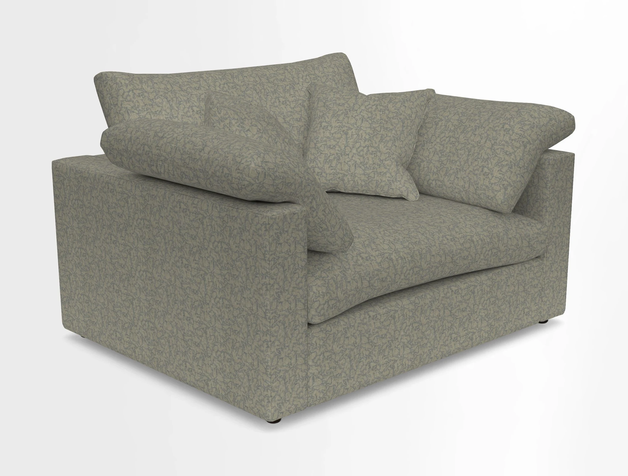 Big Softie Straight Arm Snuggler in Two Tone Plain Biscuit