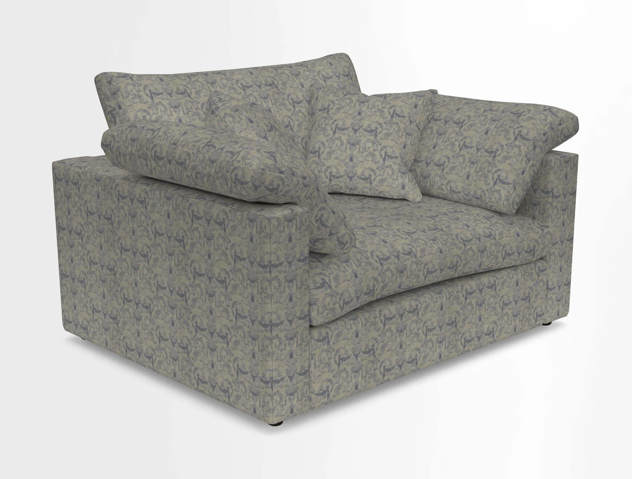 Big Softie Straight Arm Snuggler in Two Tone Plain Biscuit