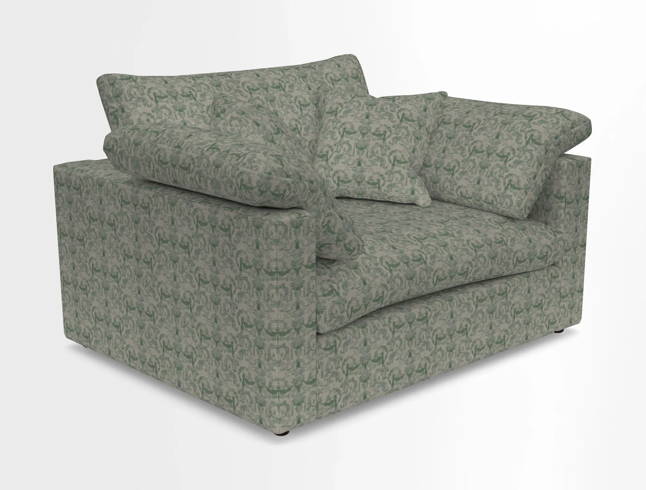 Big Softie Straight Arm Snuggler in Two Tone Plain Biscuit