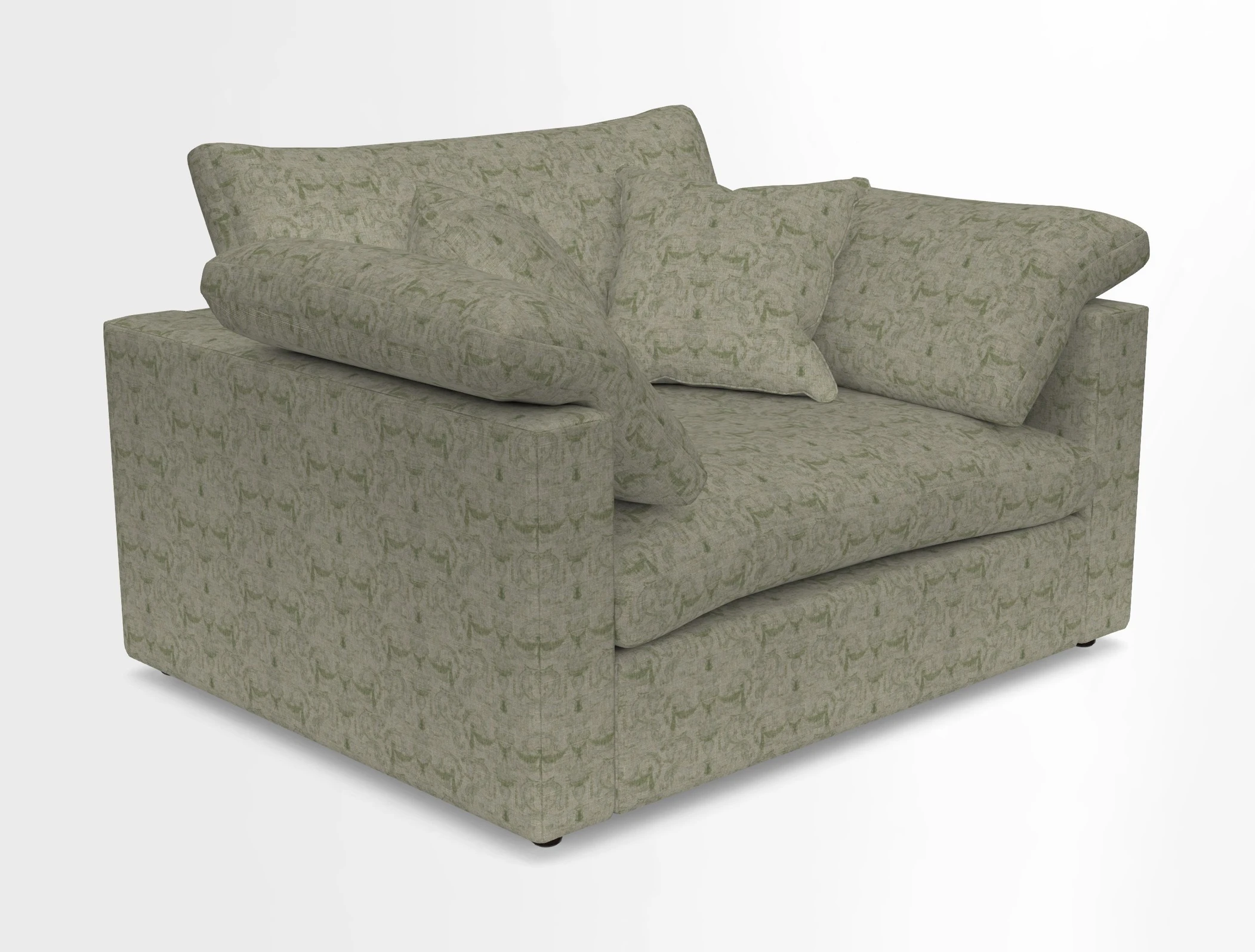Big Softie Straight Arm Snuggler in Two Tone Plain Biscuit