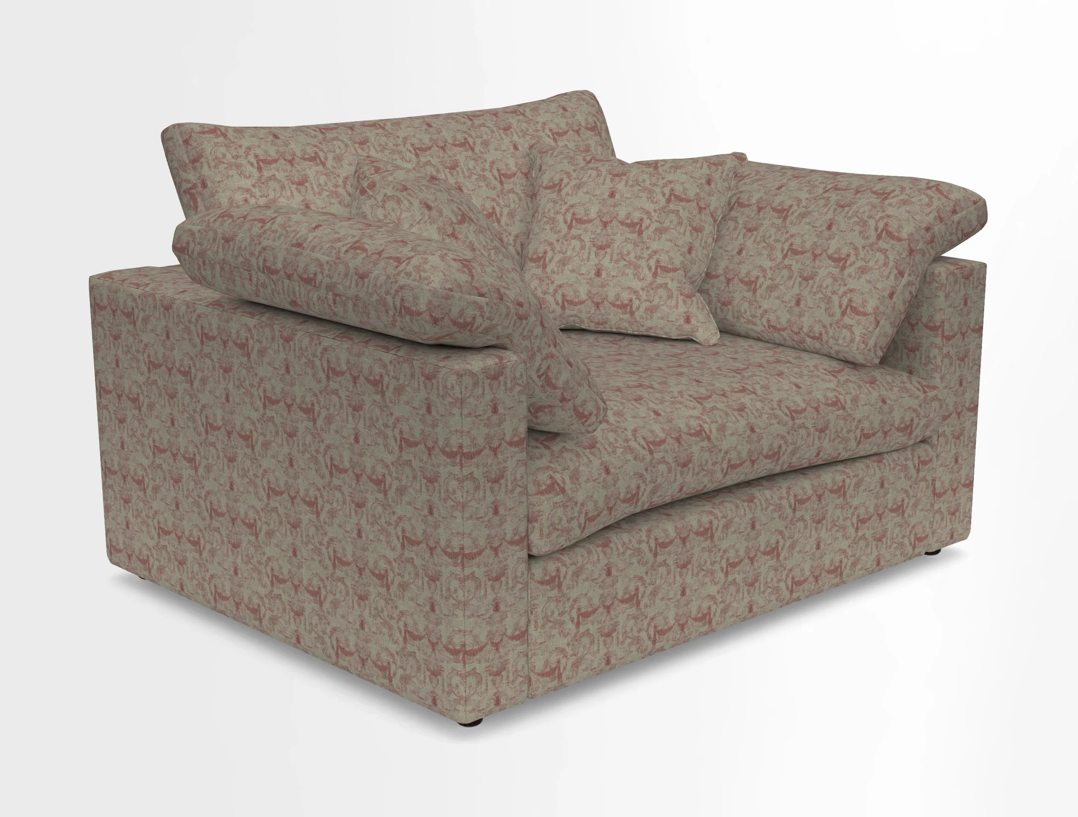 Big Softie Straight Arm Snuggler in Two Tone Plain Biscuit