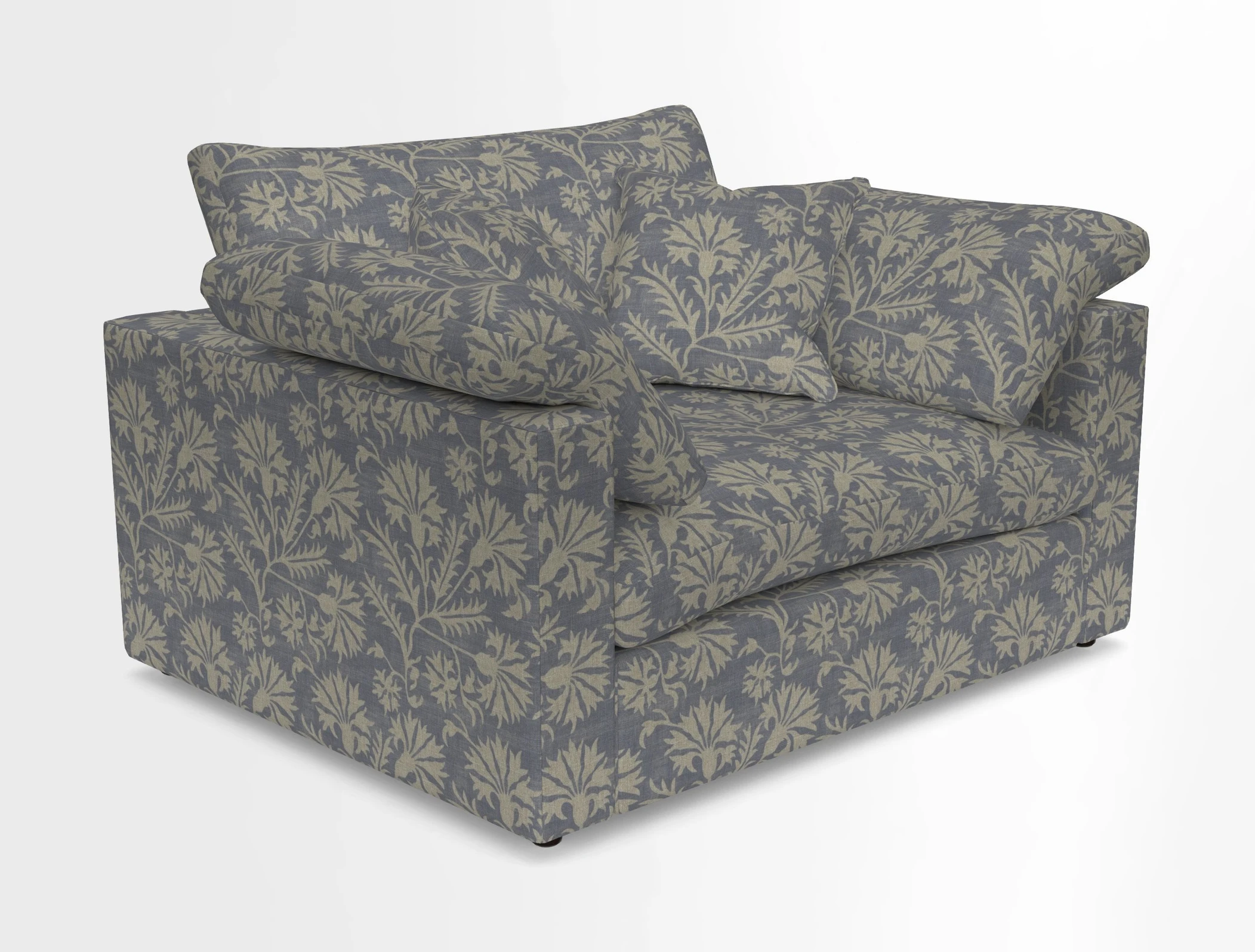 Big Softie Straight Arm Snuggler in Two Tone Plain Biscuit