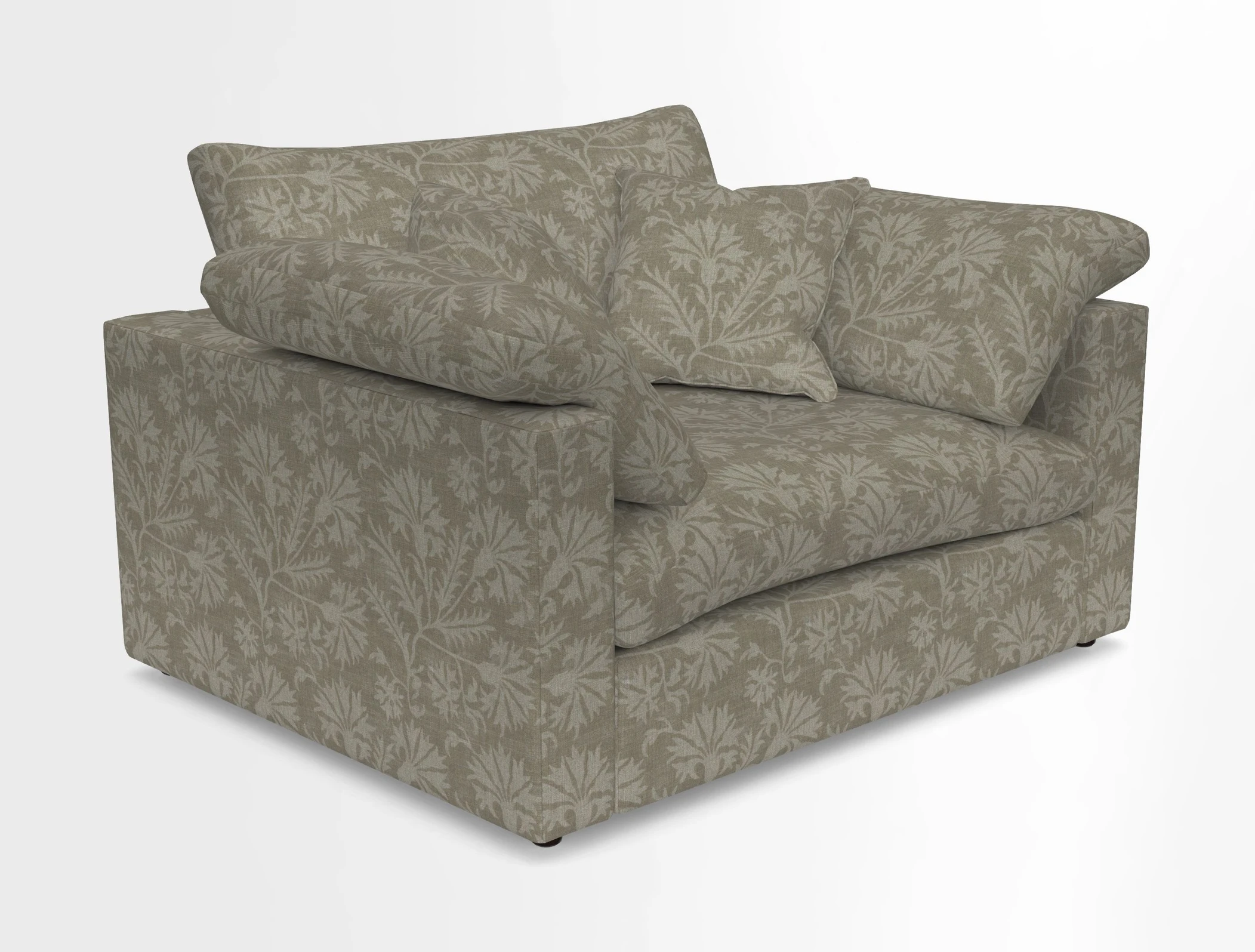 Big Softie Straight Arm Snuggler in Two Tone Plain Biscuit