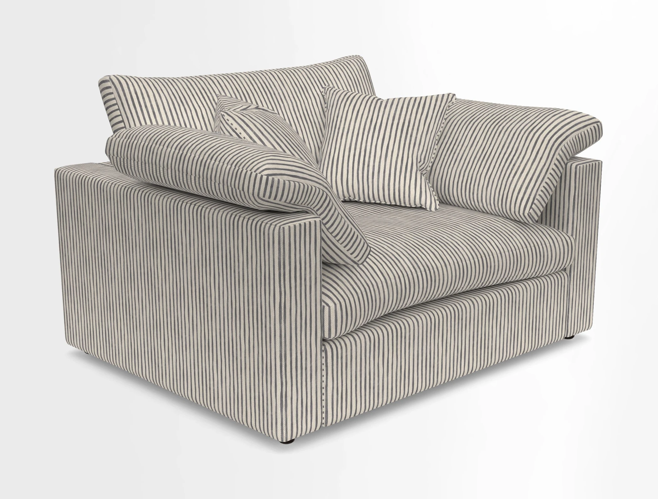 Big Softie Straight Arm Snuggler in Two Tone Plain Biscuit