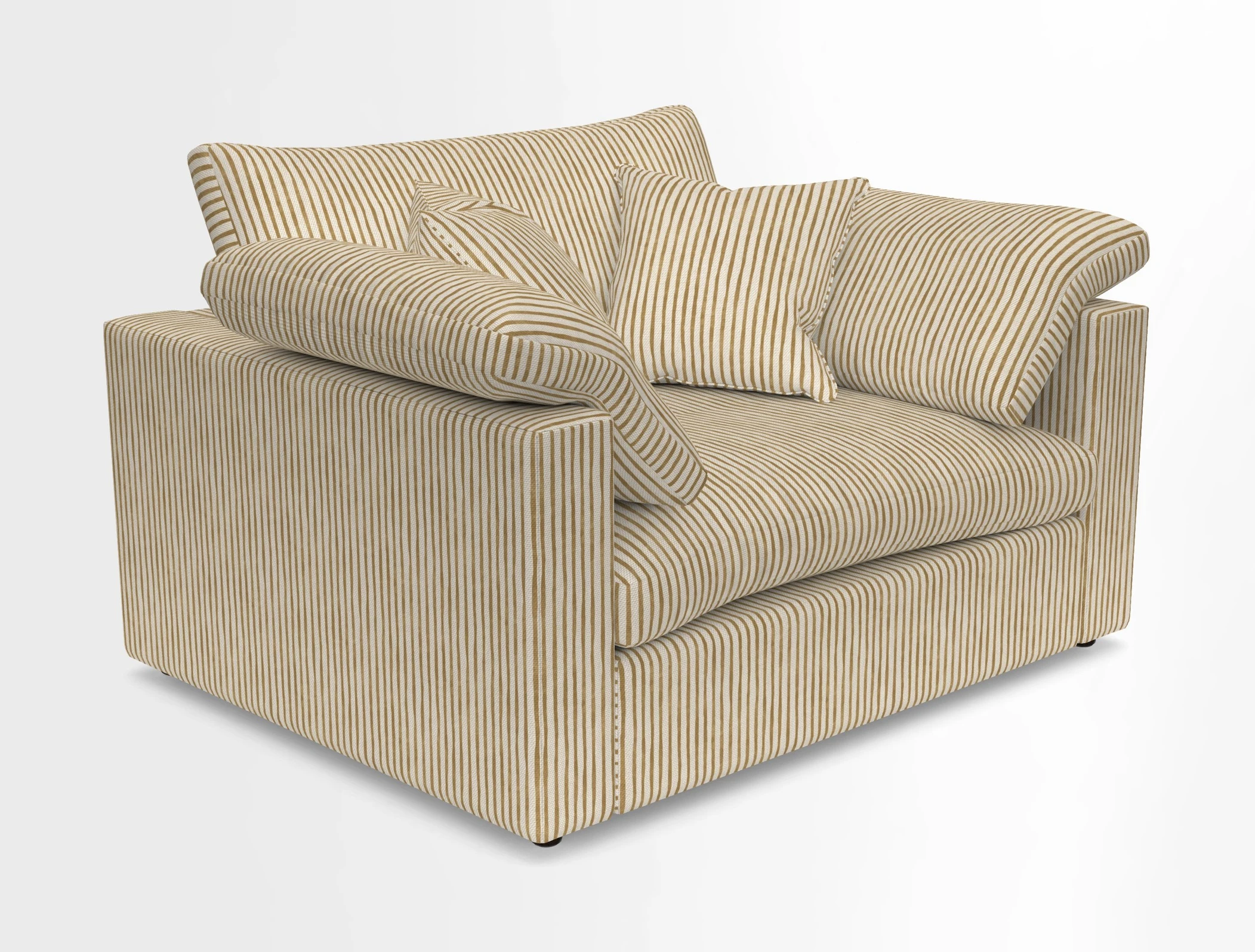 Big Softie Straight Arm Snuggler in Two Tone Plain Biscuit