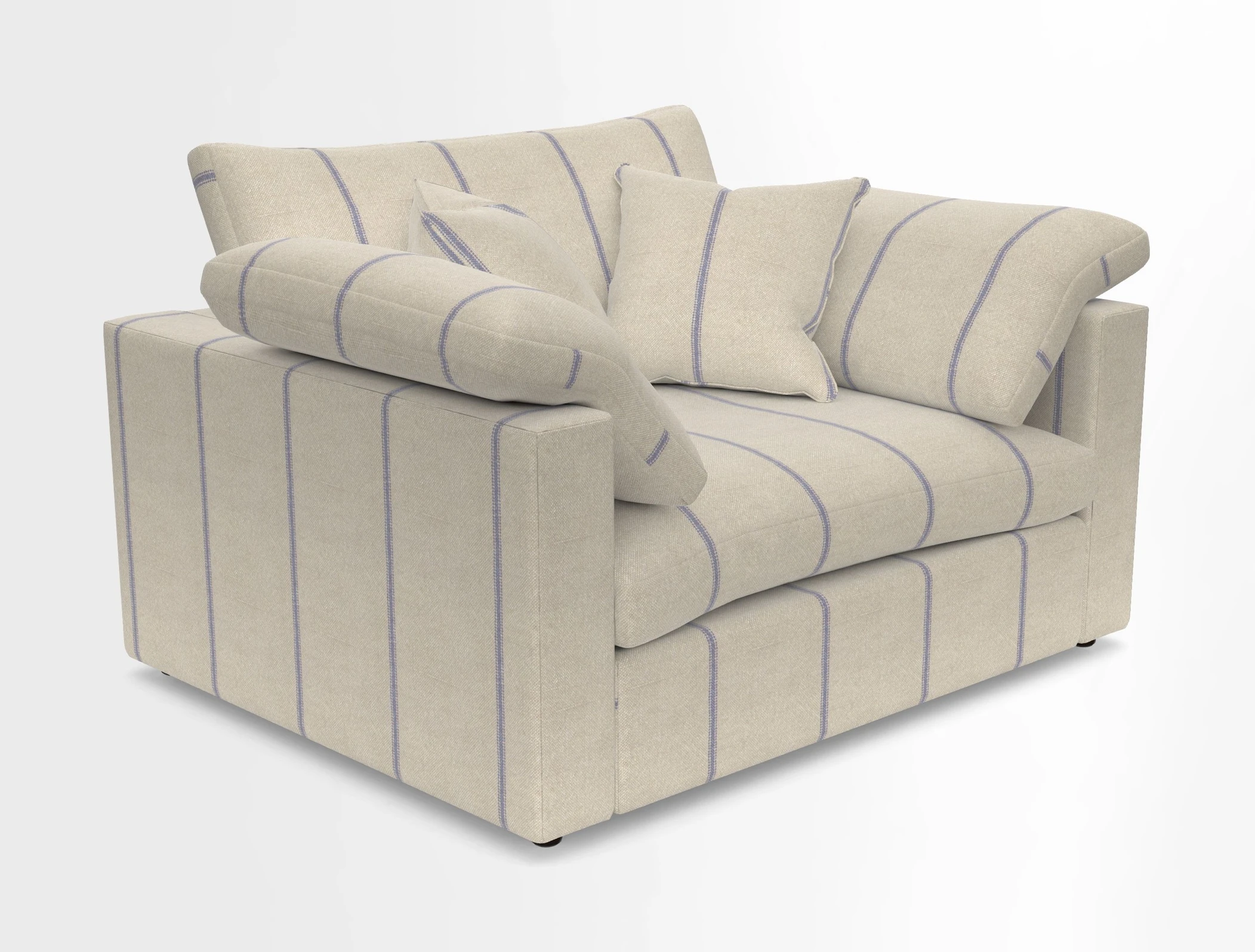 Big Softie Straight Arm Snuggler in Two Tone Plain Biscuit