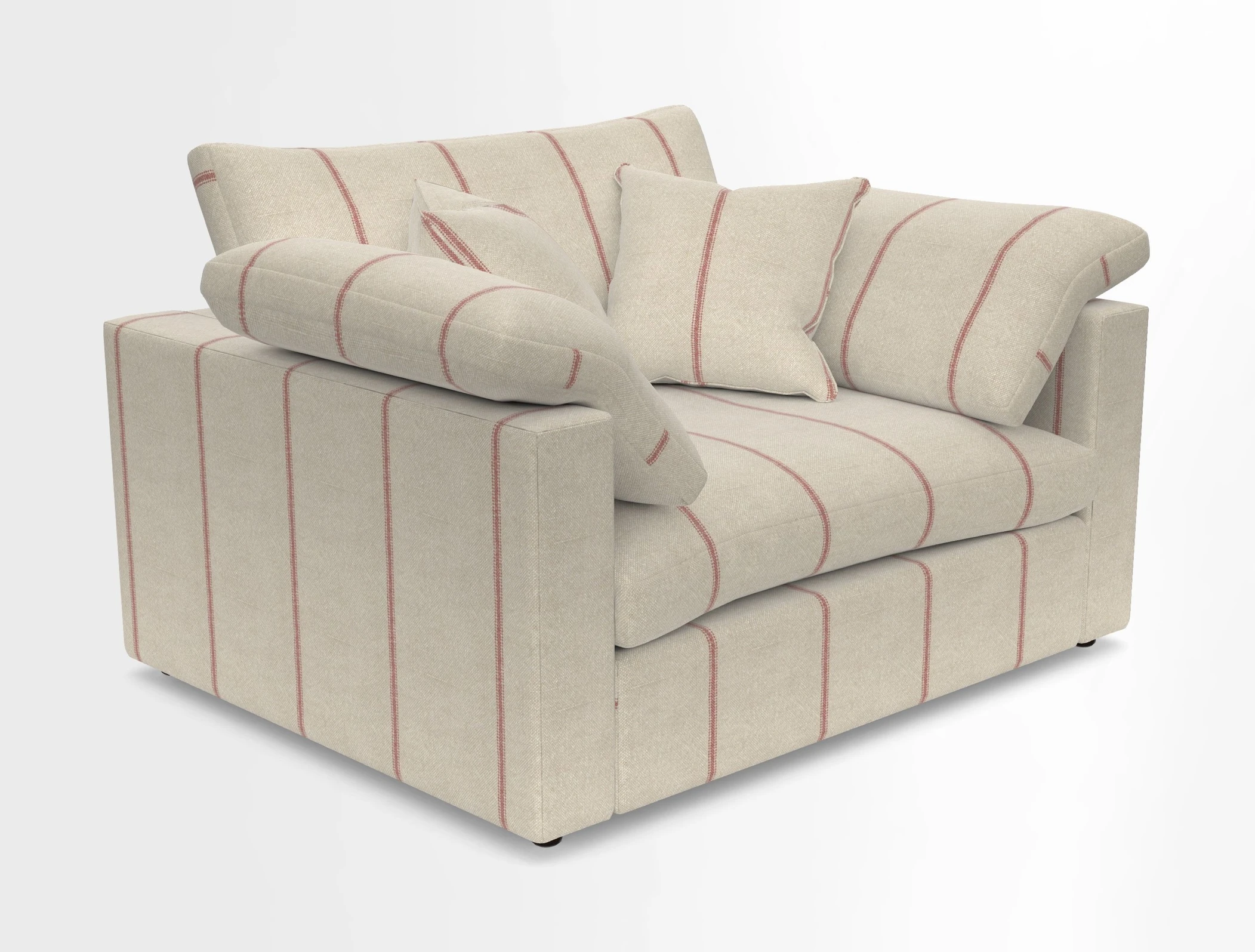 Big Softie Straight Arm Snuggler in Two Tone Plain Biscuit