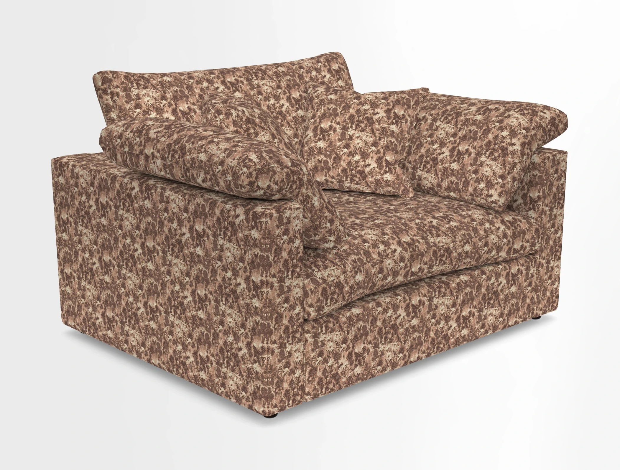 Big Softie Straight Arm Snuggler in Two Tone Plain Biscuit