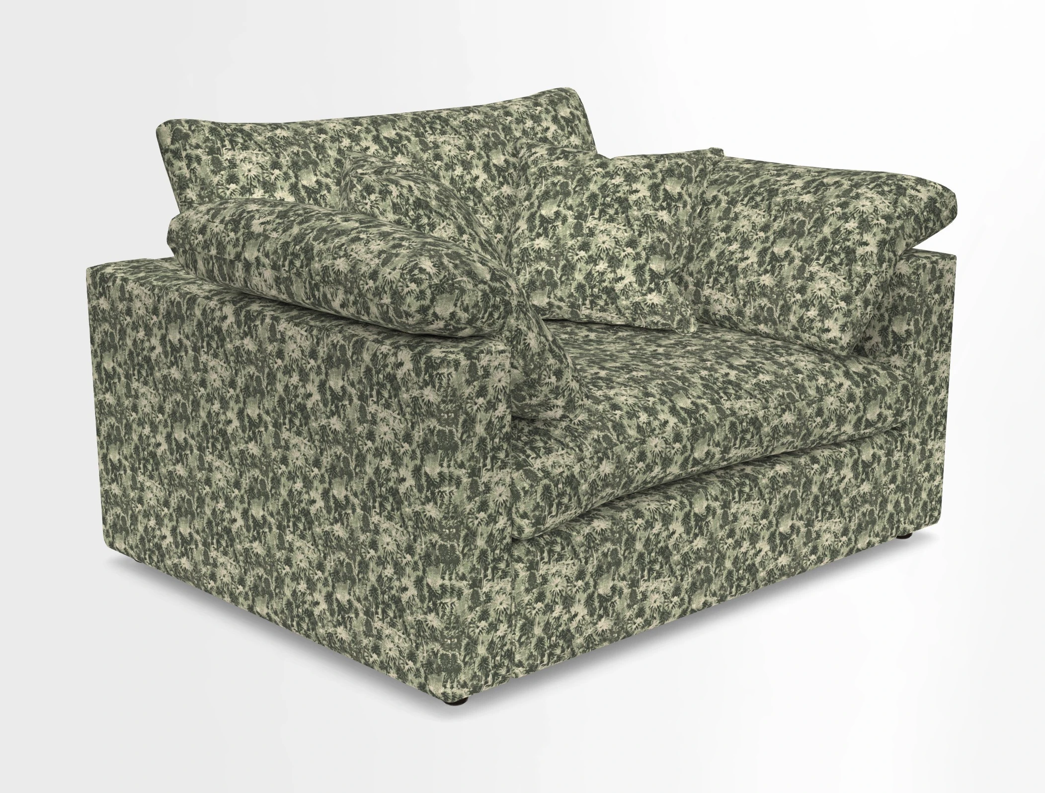 Big Softie Straight Arm Snuggler in Two Tone Plain Biscuit