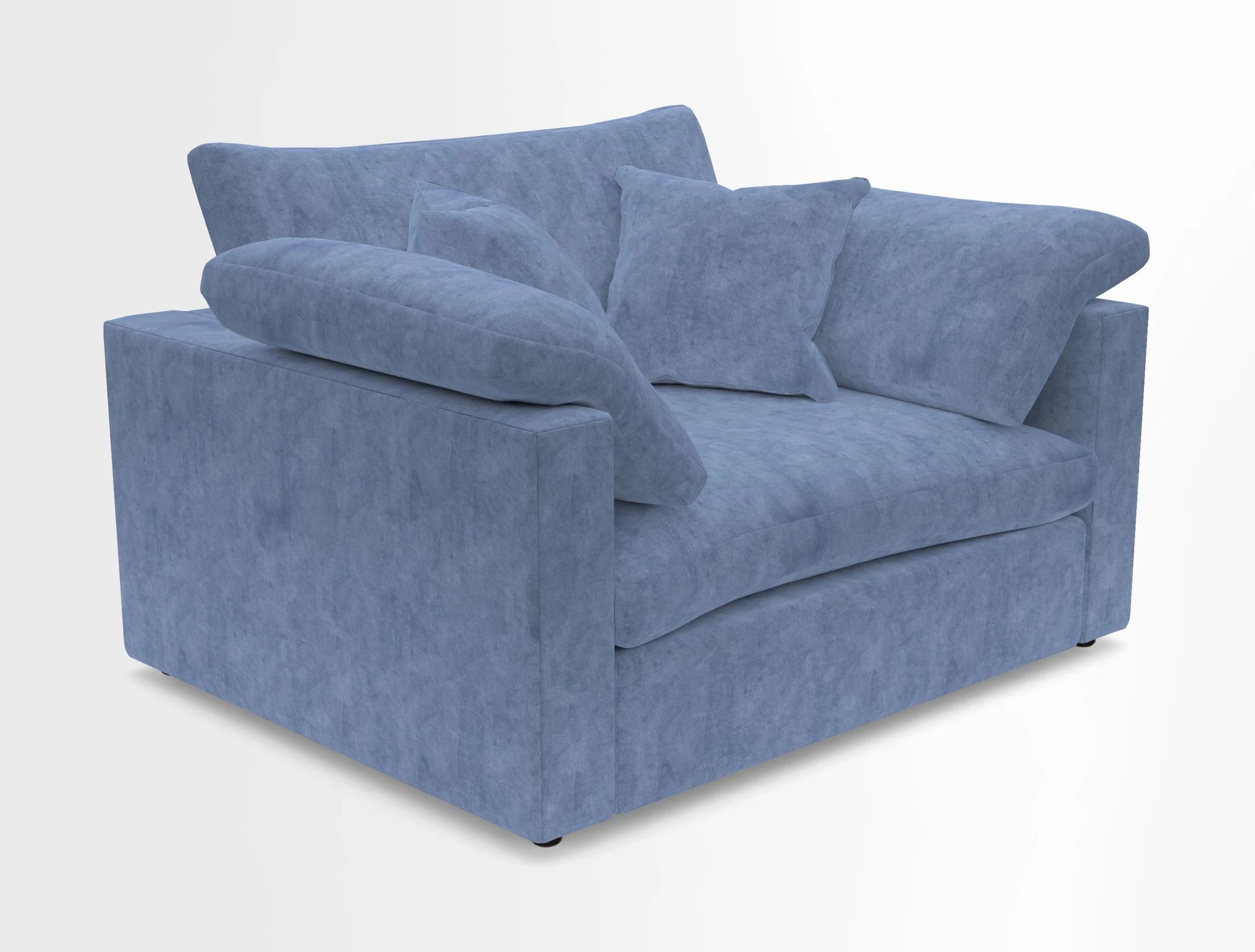 Big Softie Straight Arm Snuggler in Two Tone Plain Biscuit