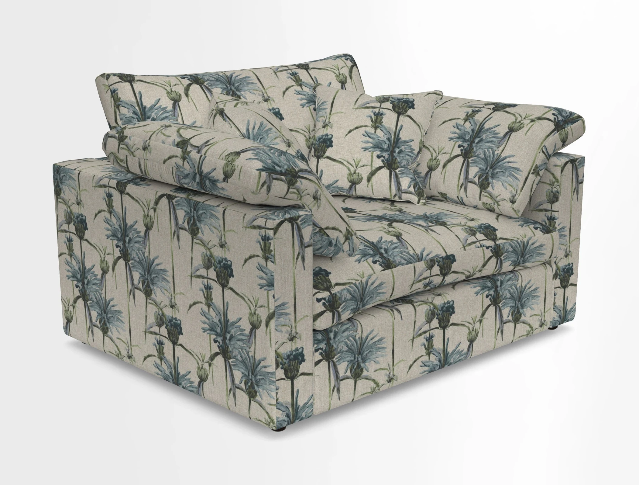 Big Softie Straight Arm Snuggler in Two Tone Plain Biscuit