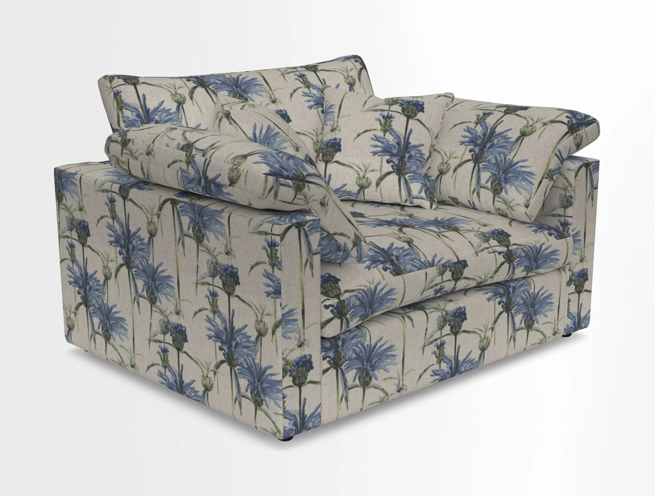 Big Softie Straight Arm Snuggler in Two Tone Plain Biscuit