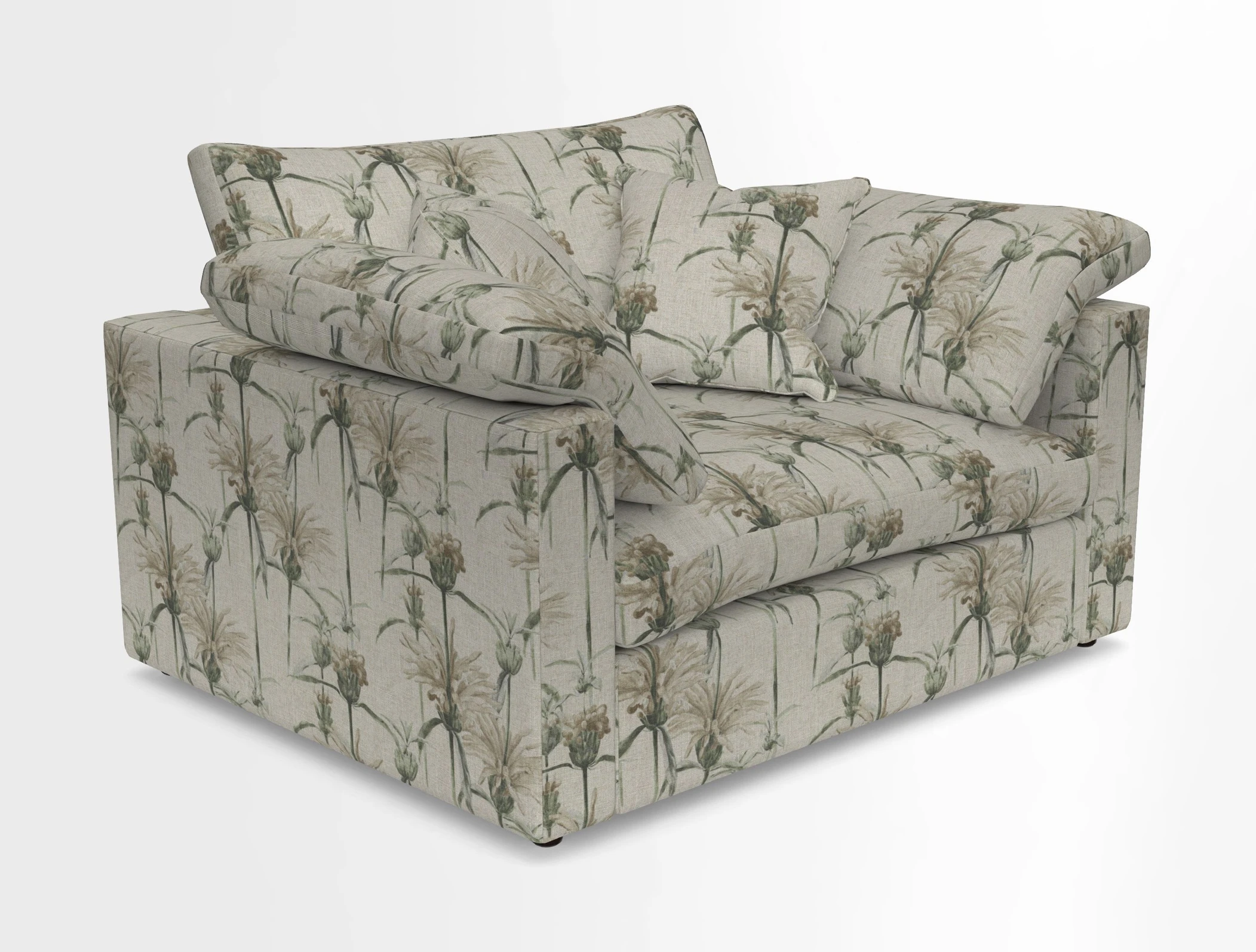 Big Softie Straight Arm Snuggler in Two Tone Plain Biscuit