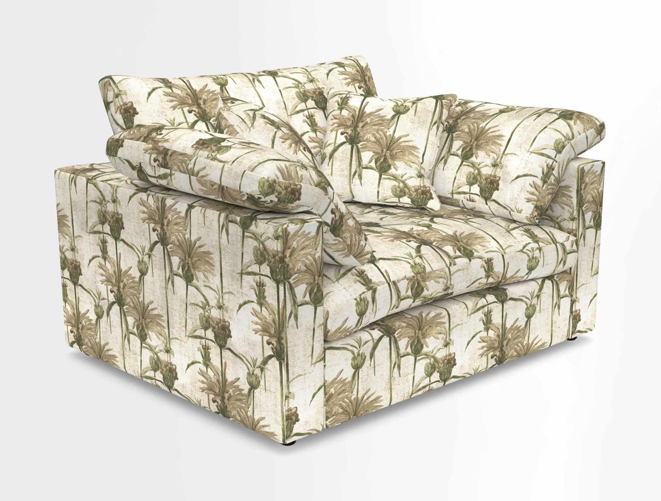 Big Softie Straight Arm Snuggler in Two Tone Plain Biscuit