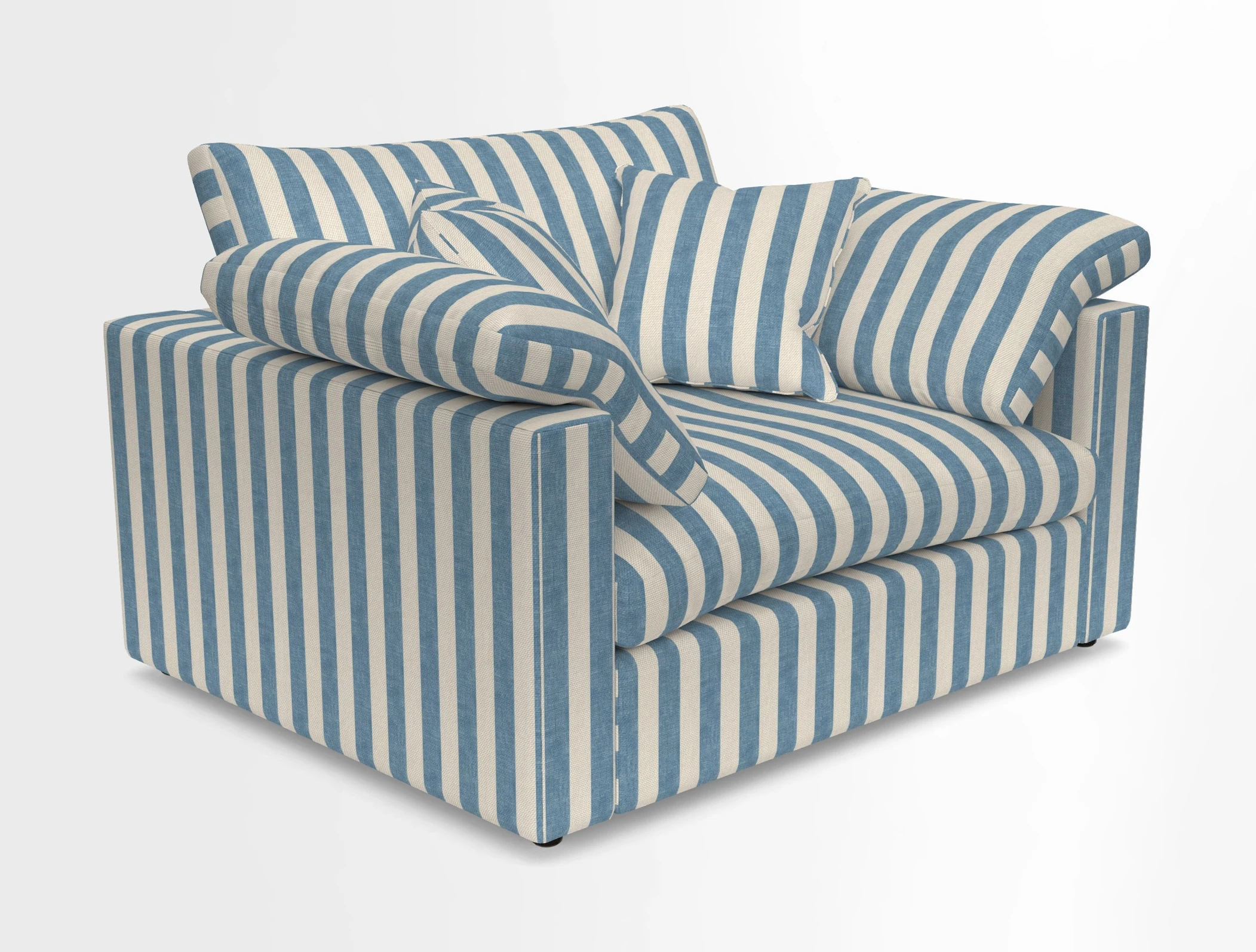 Big Softie Straight Arm Snuggler in Two Tone Plain Biscuit