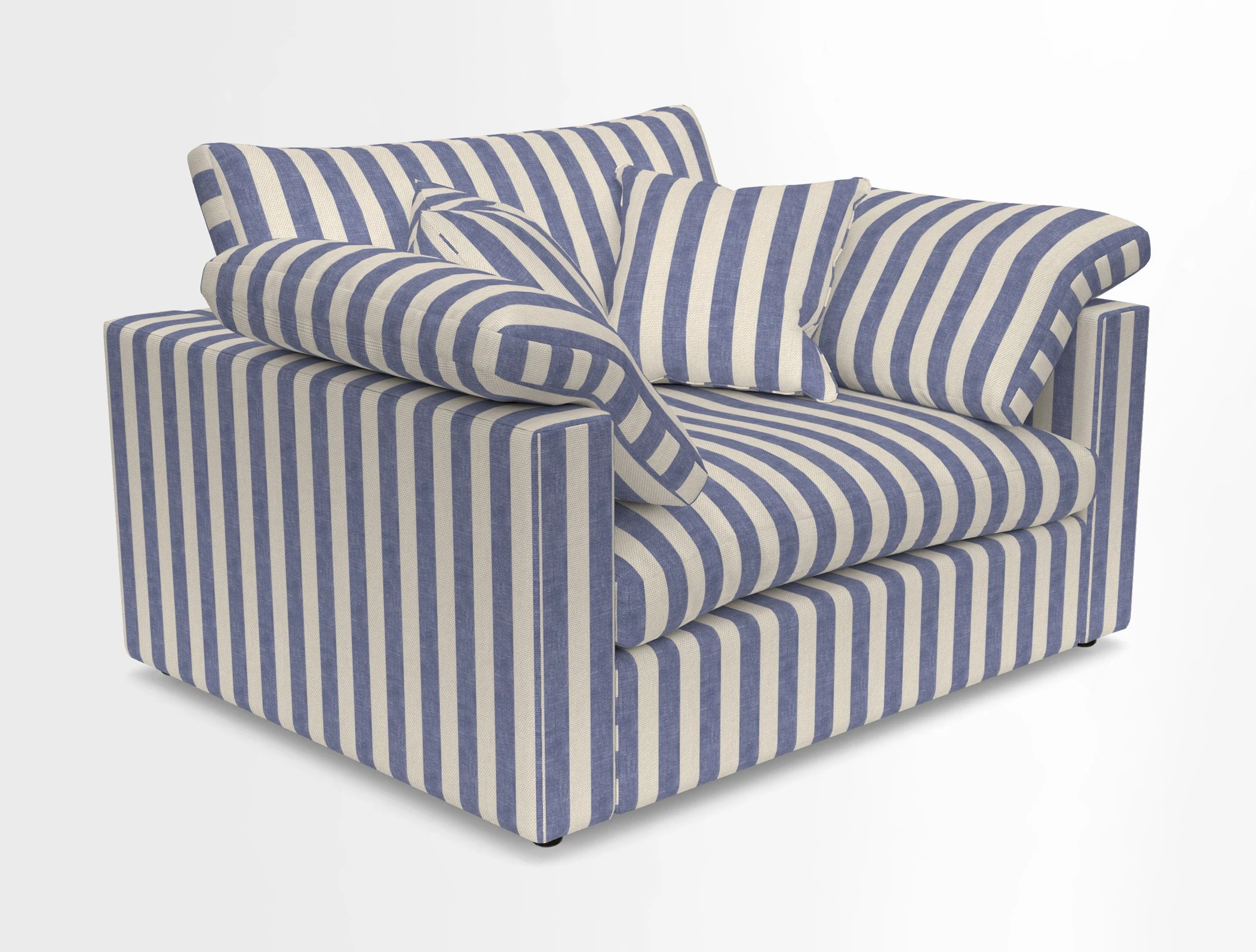 Big Softie Straight Arm Snuggler in Two Tone Plain Biscuit