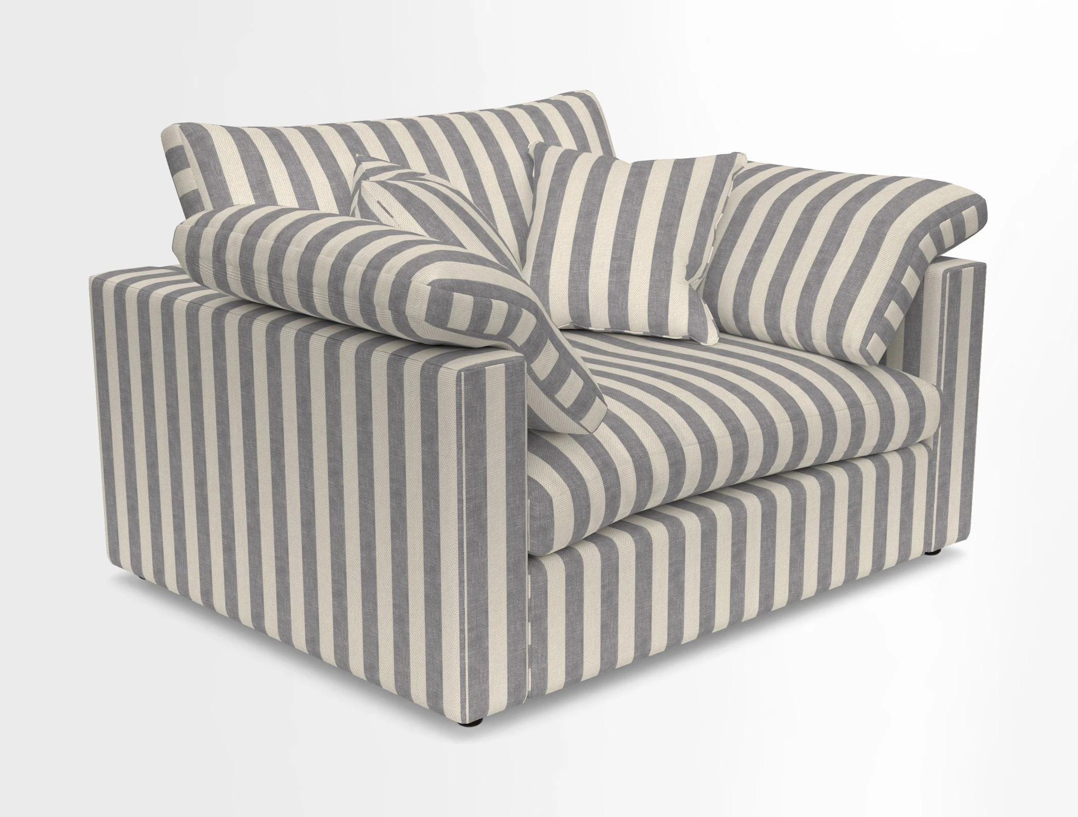 Big Softie Straight Arm Snuggler in Two Tone Plain Biscuit