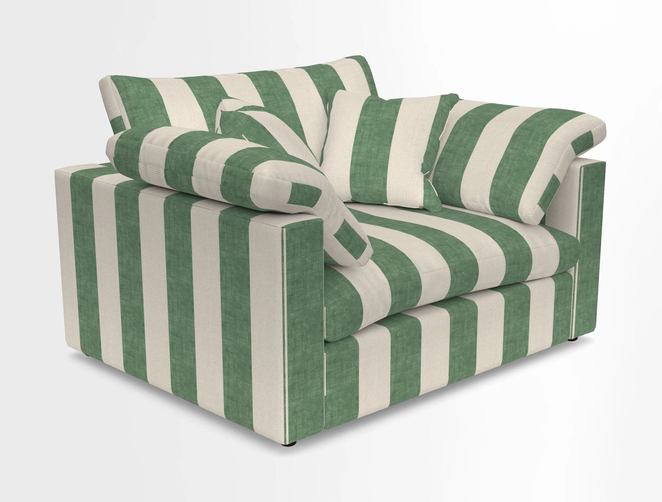 Big Softie Straight Arm Snuggler in Two Tone Plain Biscuit