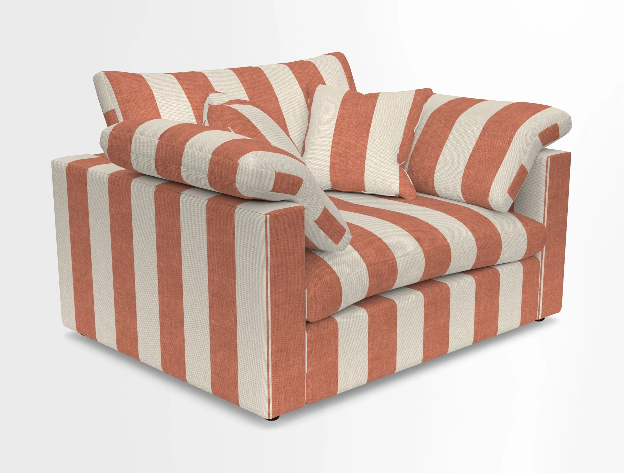 Big Softie Straight Arm Snuggler in Two Tone Plain Biscuit