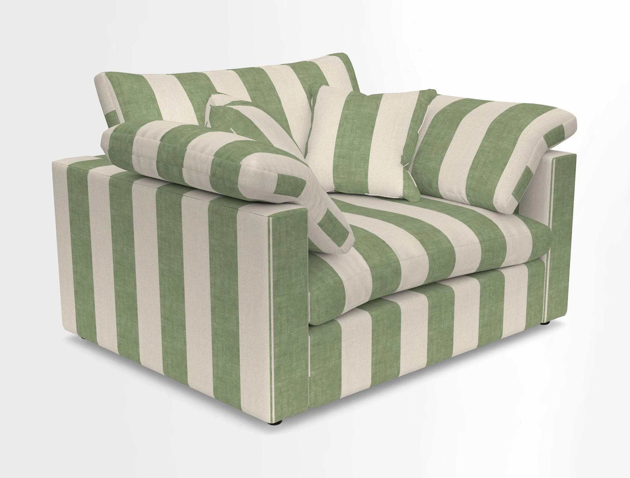 Big Softie Straight Arm Snuggler in Two Tone Plain Biscuit