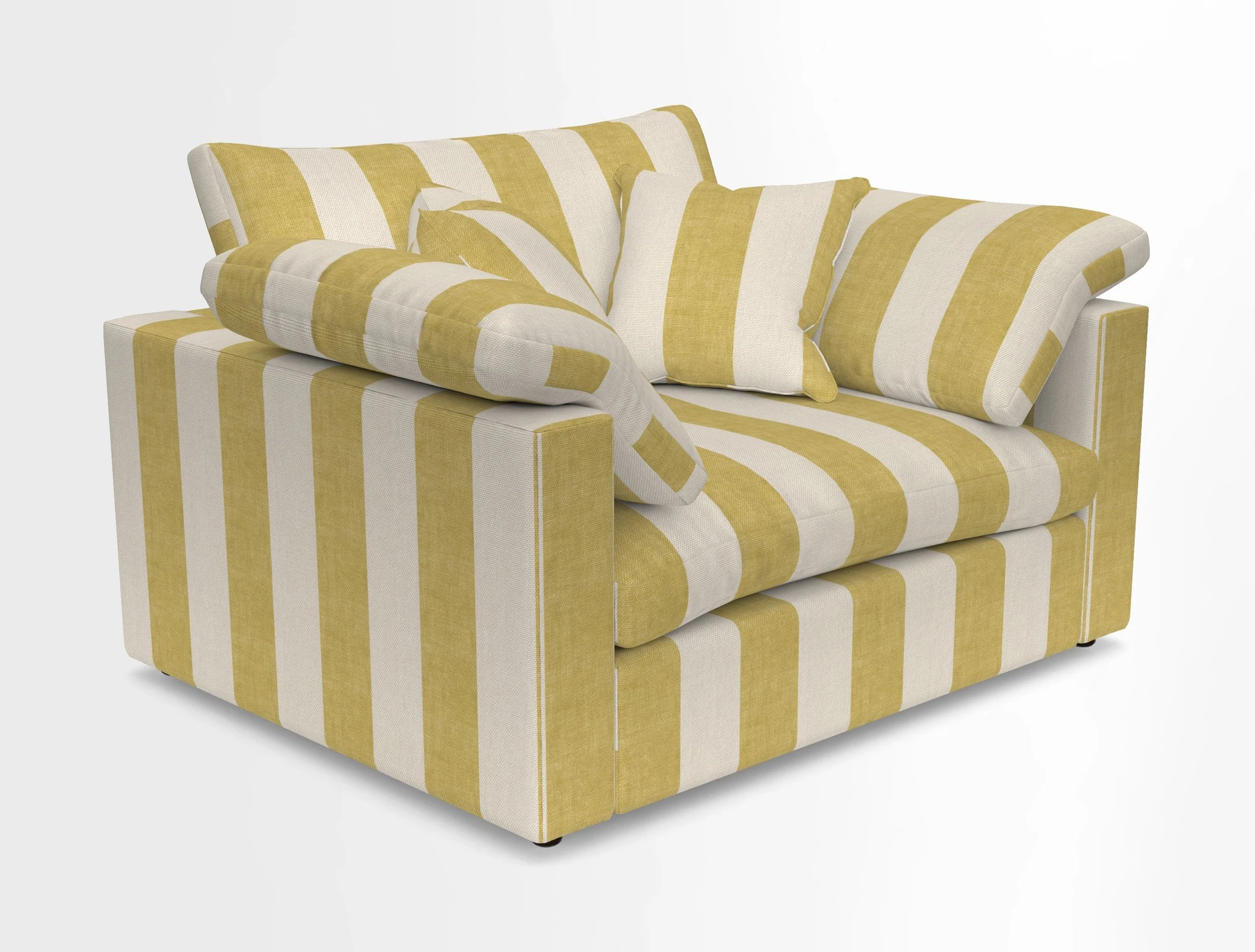 Big Softie Straight Arm Snuggler in Two Tone Plain Biscuit