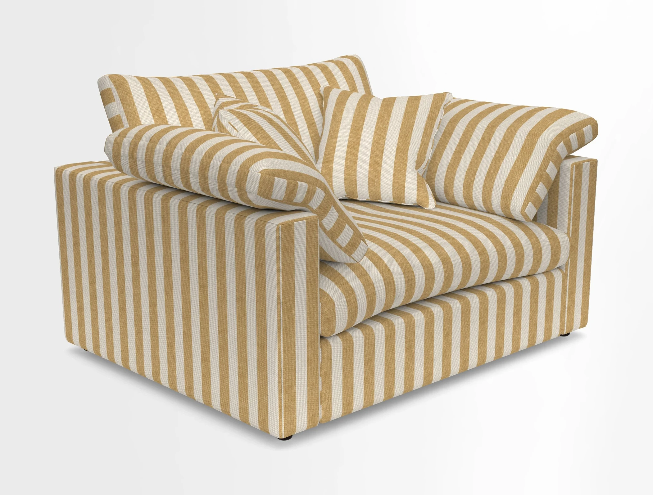 Big Softie Straight Arm Snuggler in Two Tone Plain Biscuit