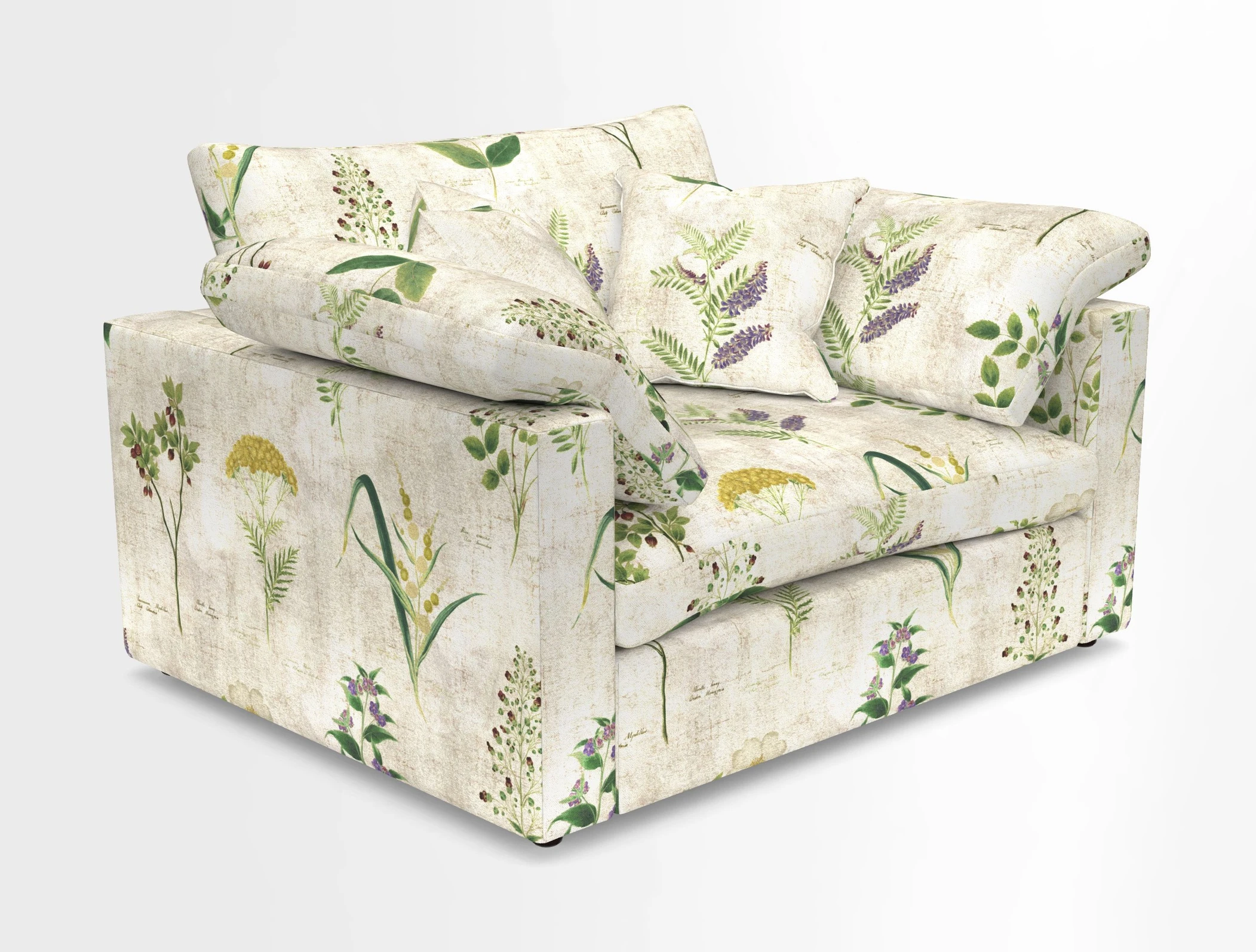 Big Softie Straight Arm Snuggler in Two Tone Plain Biscuit