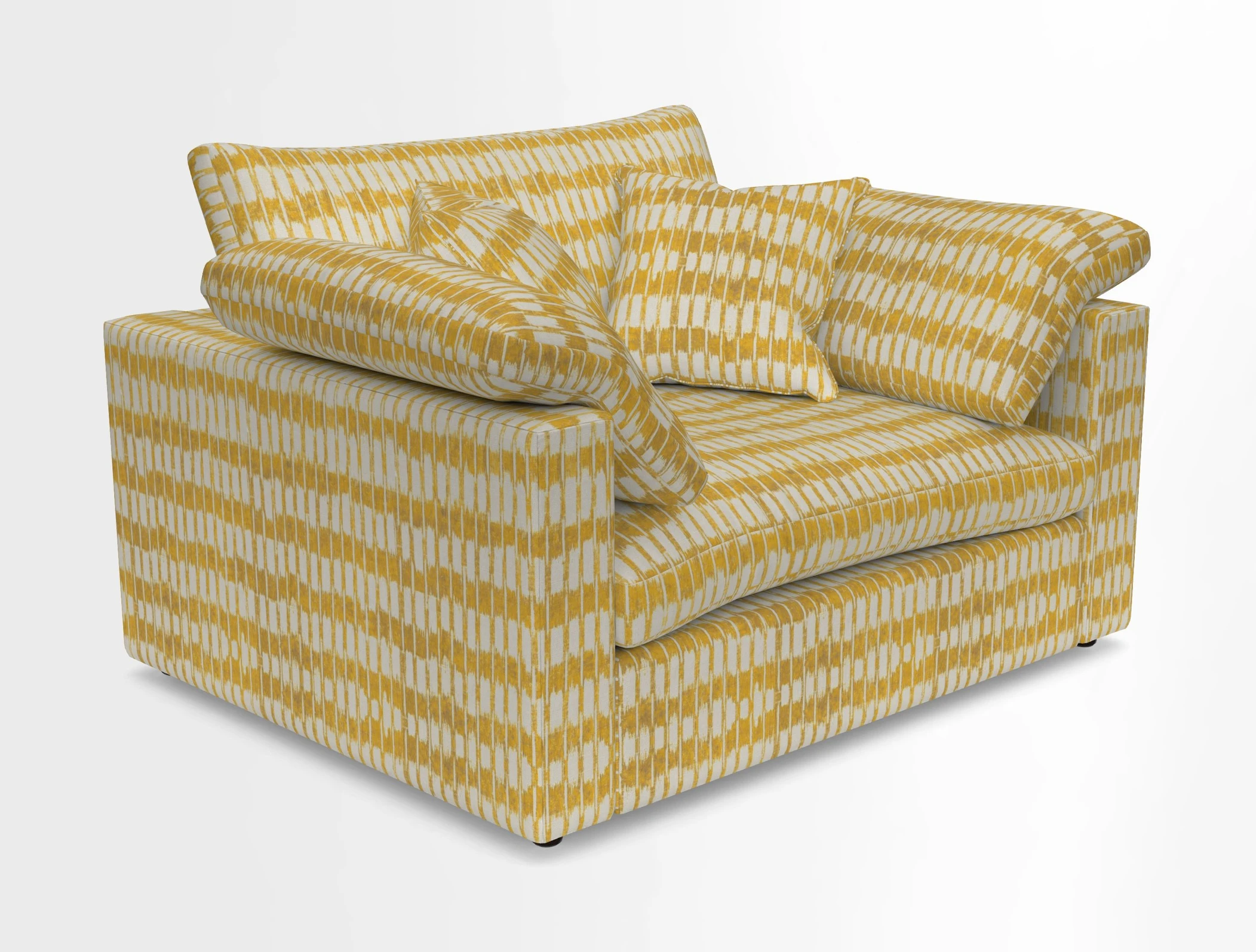 Big Softie Straight Arm Snuggler in Two Tone Plain Biscuit