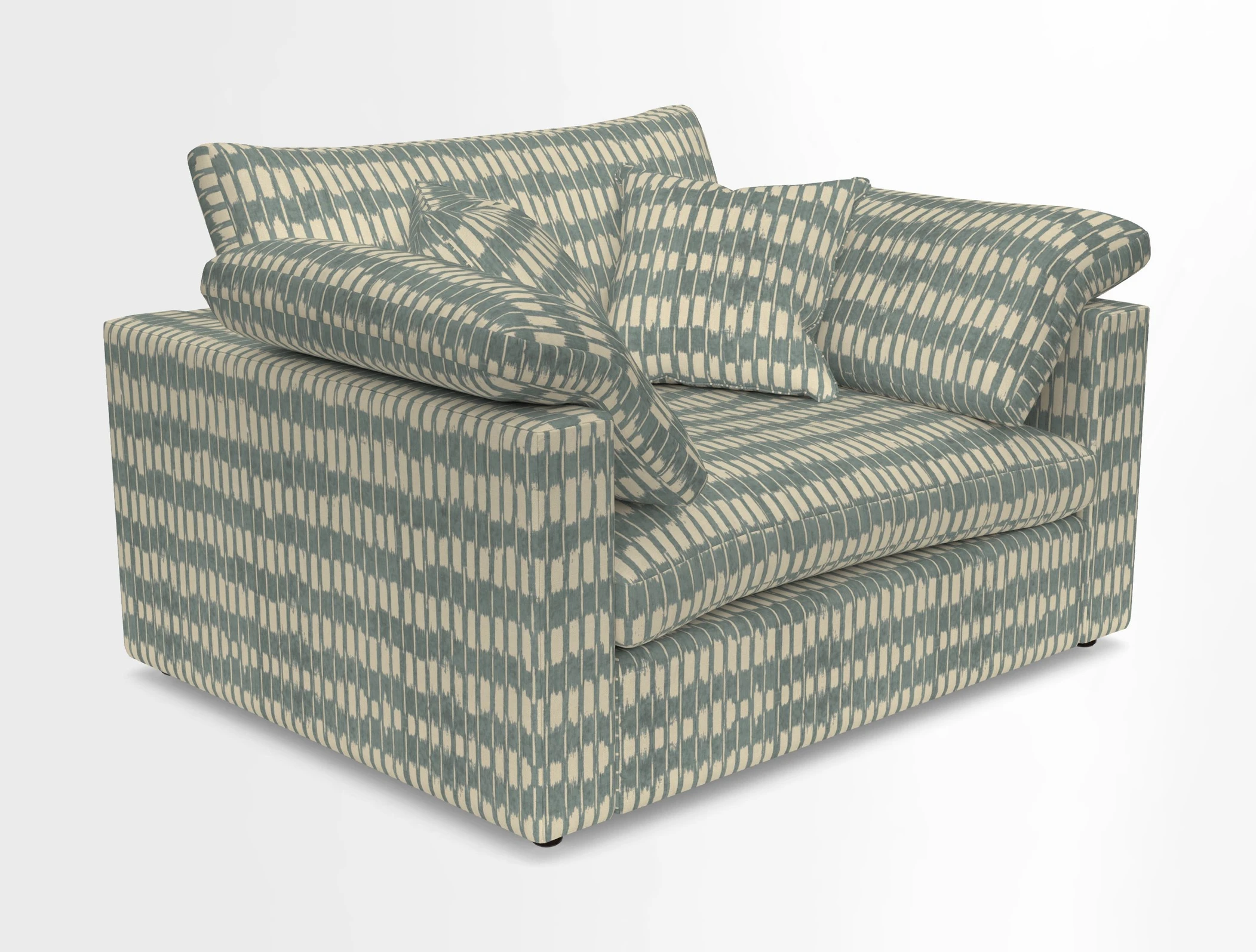 Big Softie Straight Arm Snuggler in Two Tone Plain Biscuit