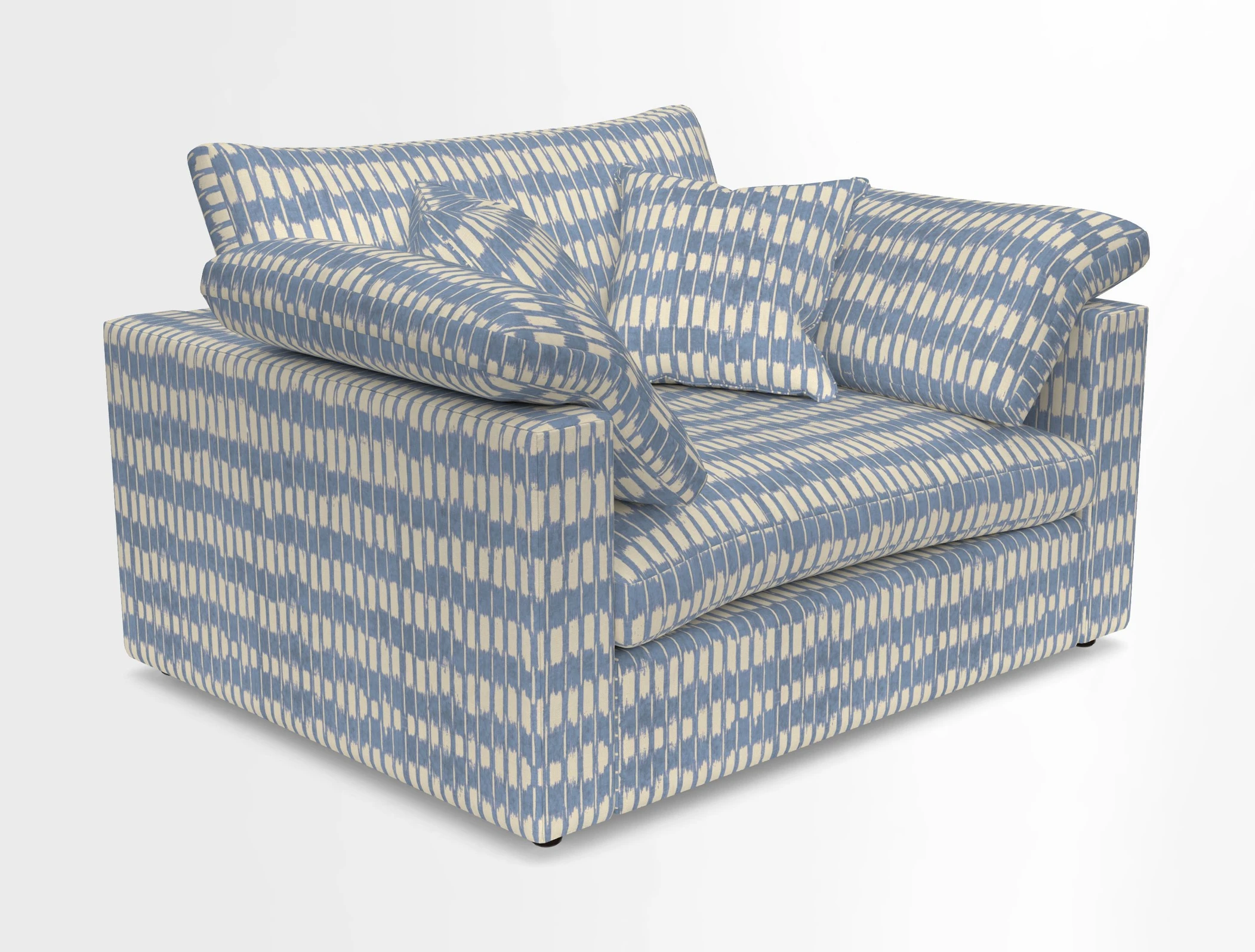 Big Softie Straight Arm Snuggler in Two Tone Plain Biscuit