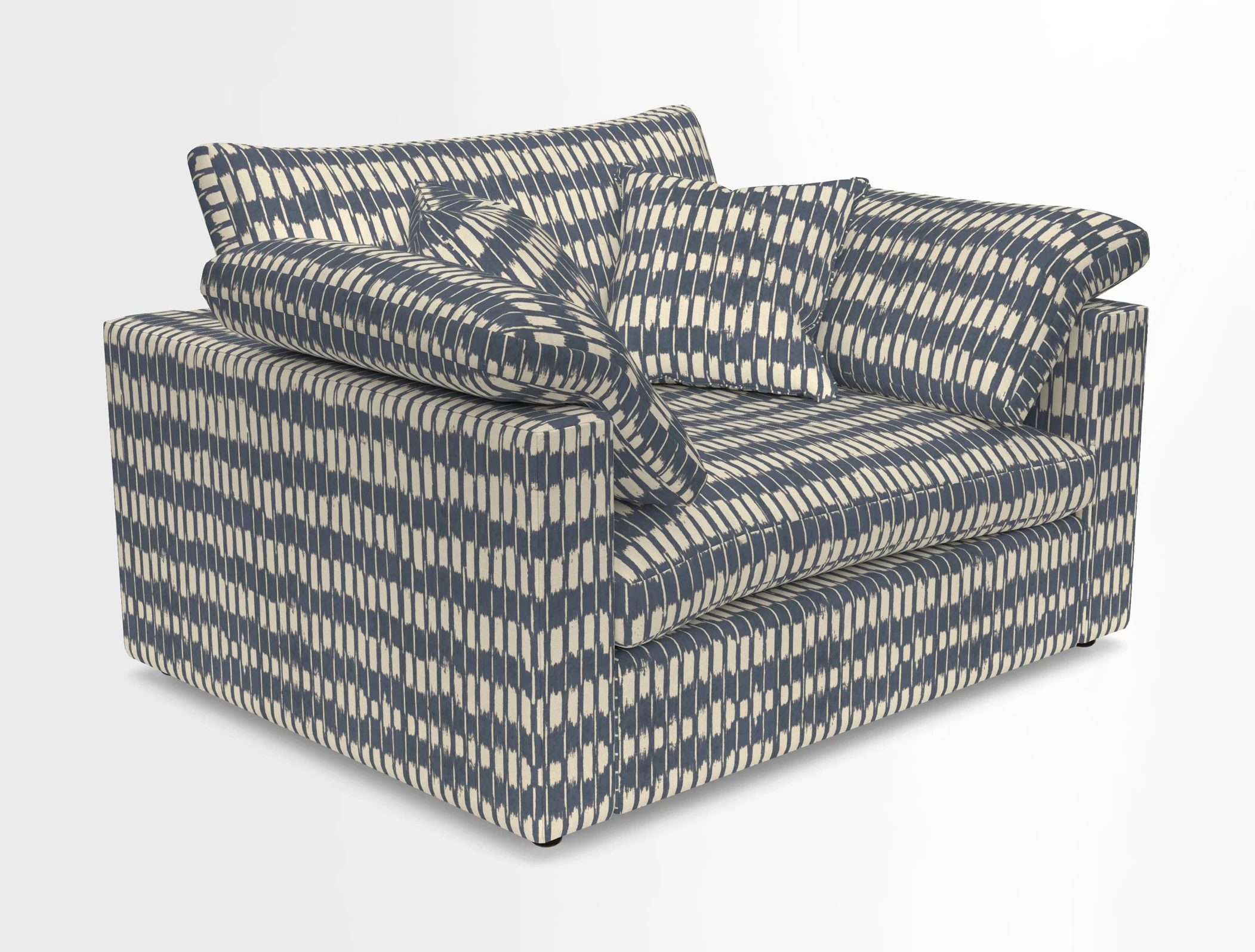 Big Softie Straight Arm Snuggler in Two Tone Plain Biscuit