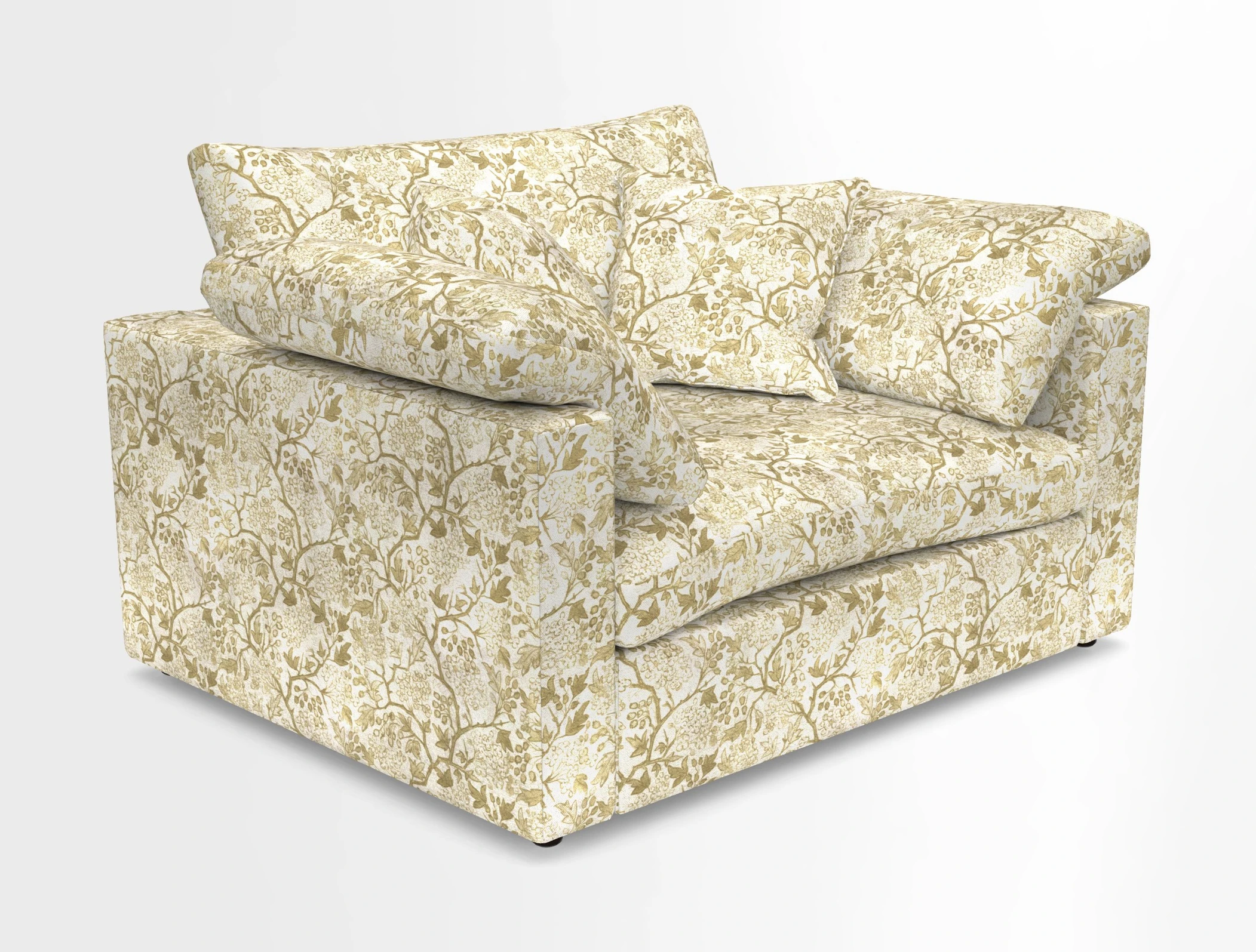 Big Softie Straight Arm Snuggler in Two Tone Plain Biscuit